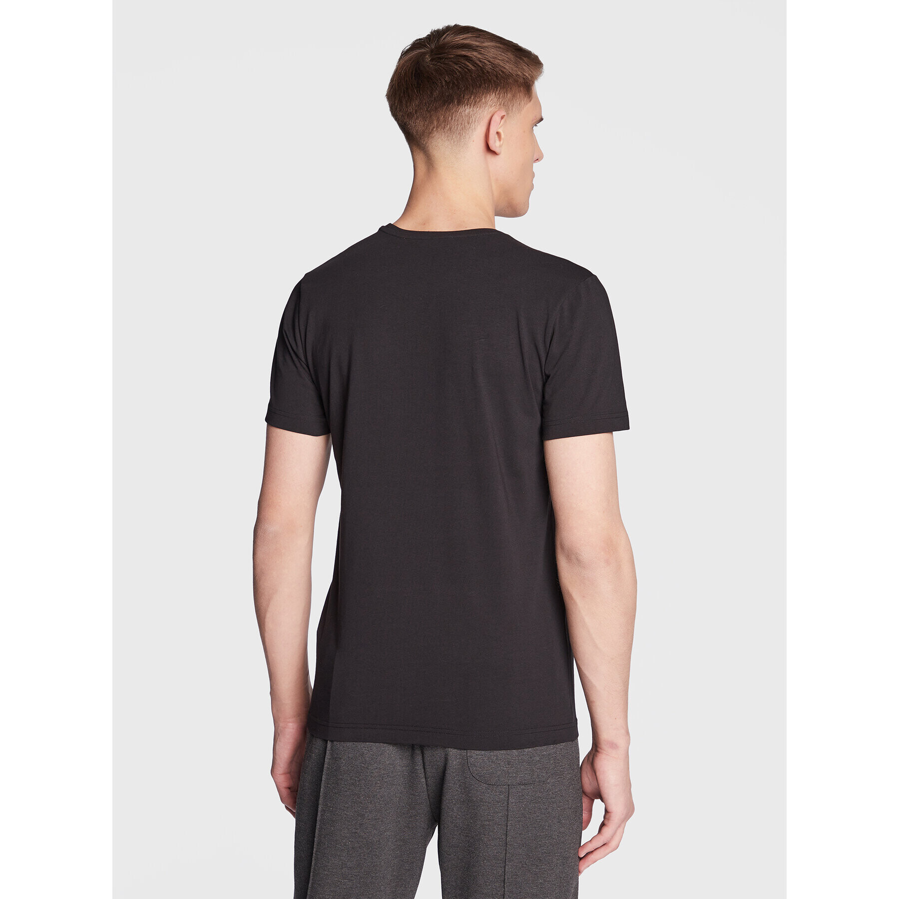 Iceberg Tricou 23EI1P0F013639A Negru Regular Fit - Pled.ro