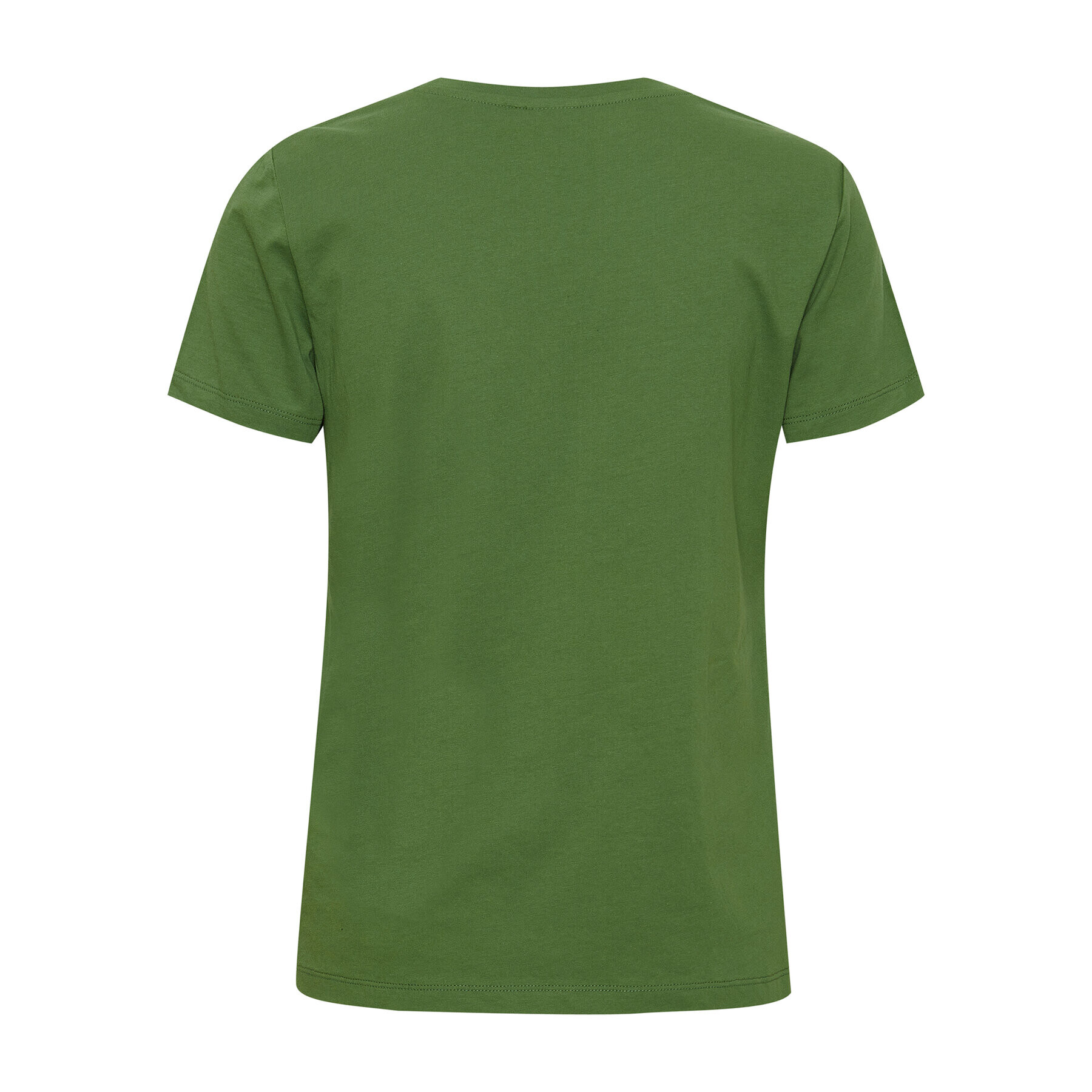 ICHI Tricou 20118132 Verde Regular Fit - Pled.ro