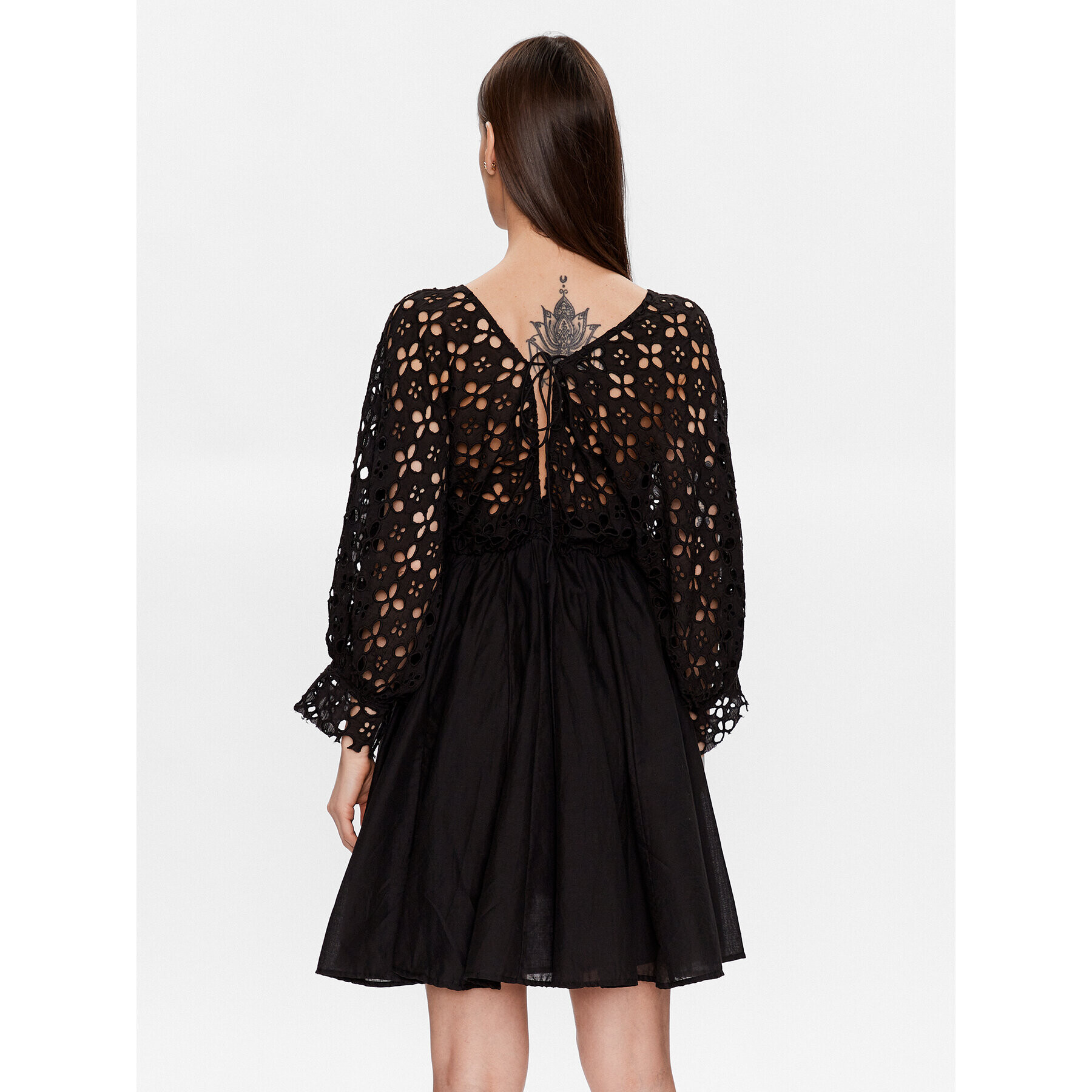 Iconique Rochie de vară IC23 019 Negru Regular Fit - Pled.ro