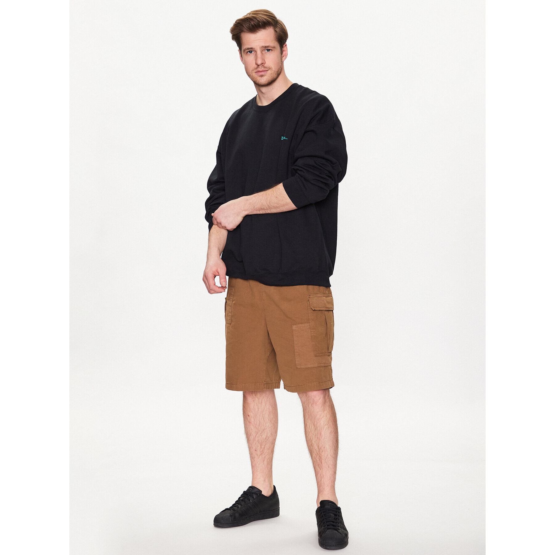 iets frans… Bluză 75303172 Negru Relaxed Fit - Pled.ro