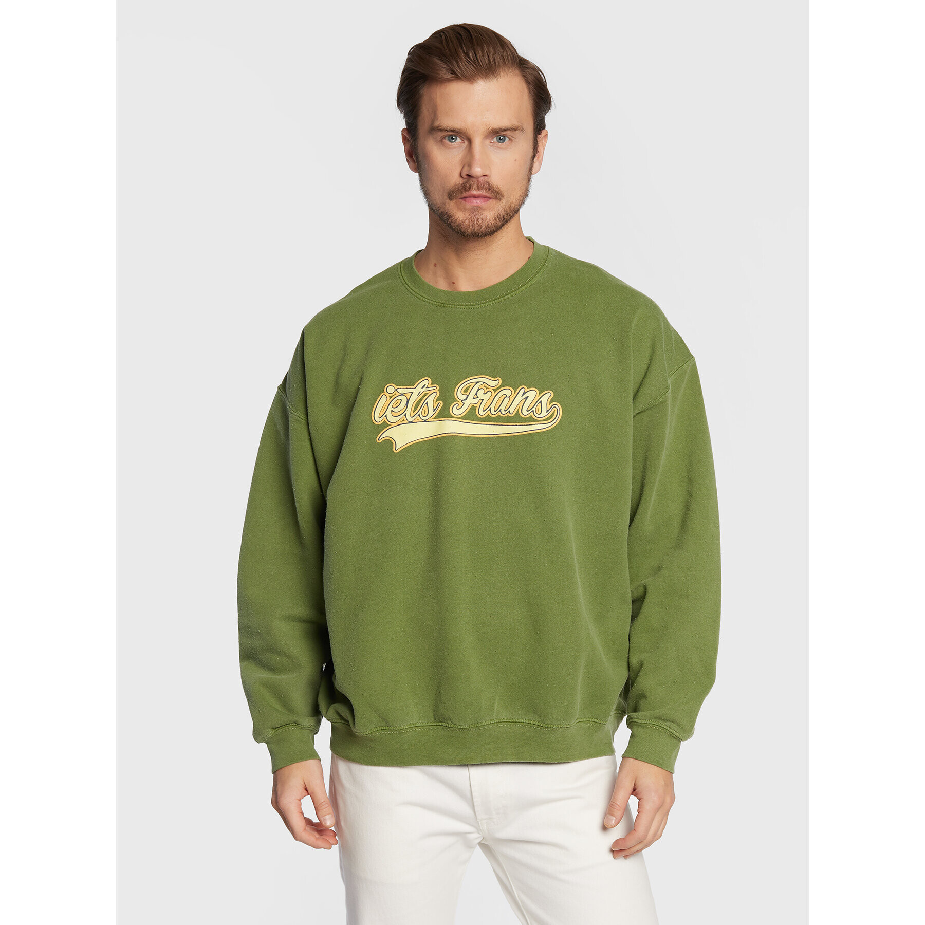 iets frans… Bluză 75350116 Verde Relaxed Fit - Pled.ro