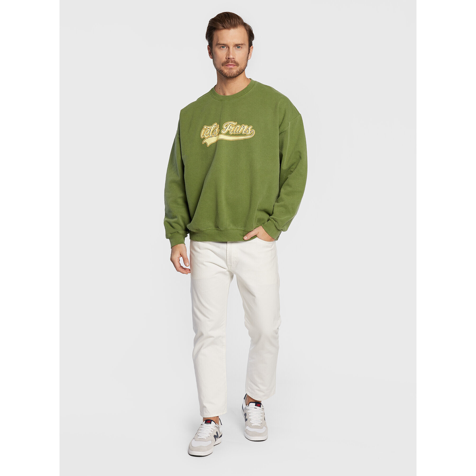 iets frans… Bluză 75350116 Verde Relaxed Fit - Pled.ro