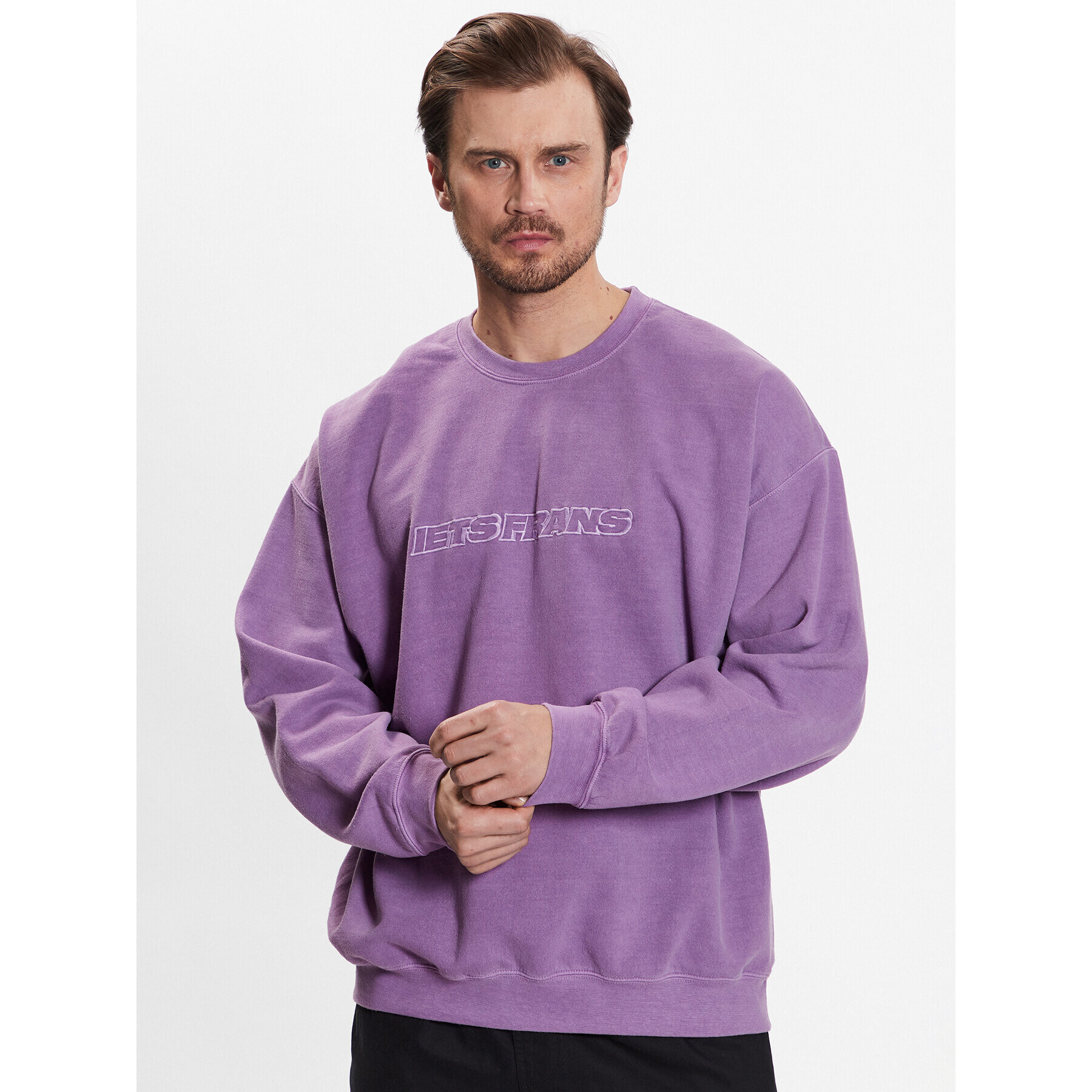 iets frans… Bluză 76418854 Violet Regular Fit - Pled.ro