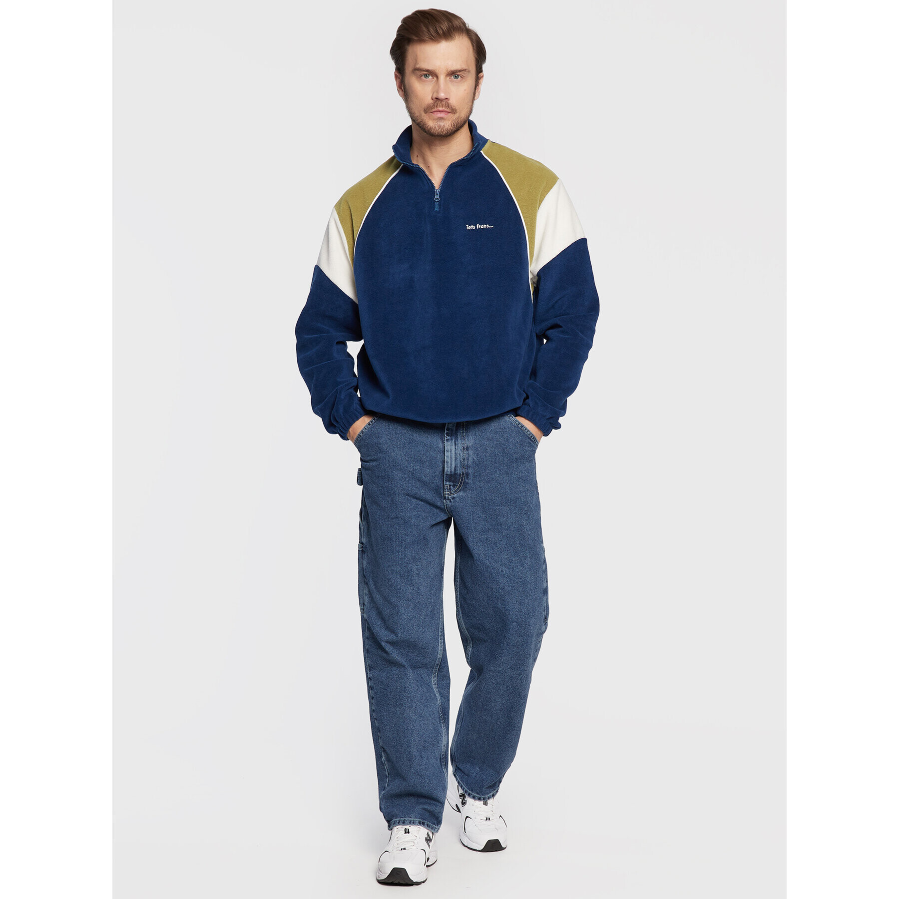 iets frans… Polar 76214667 Bleumarin Relaxed Fit - Pled.ro