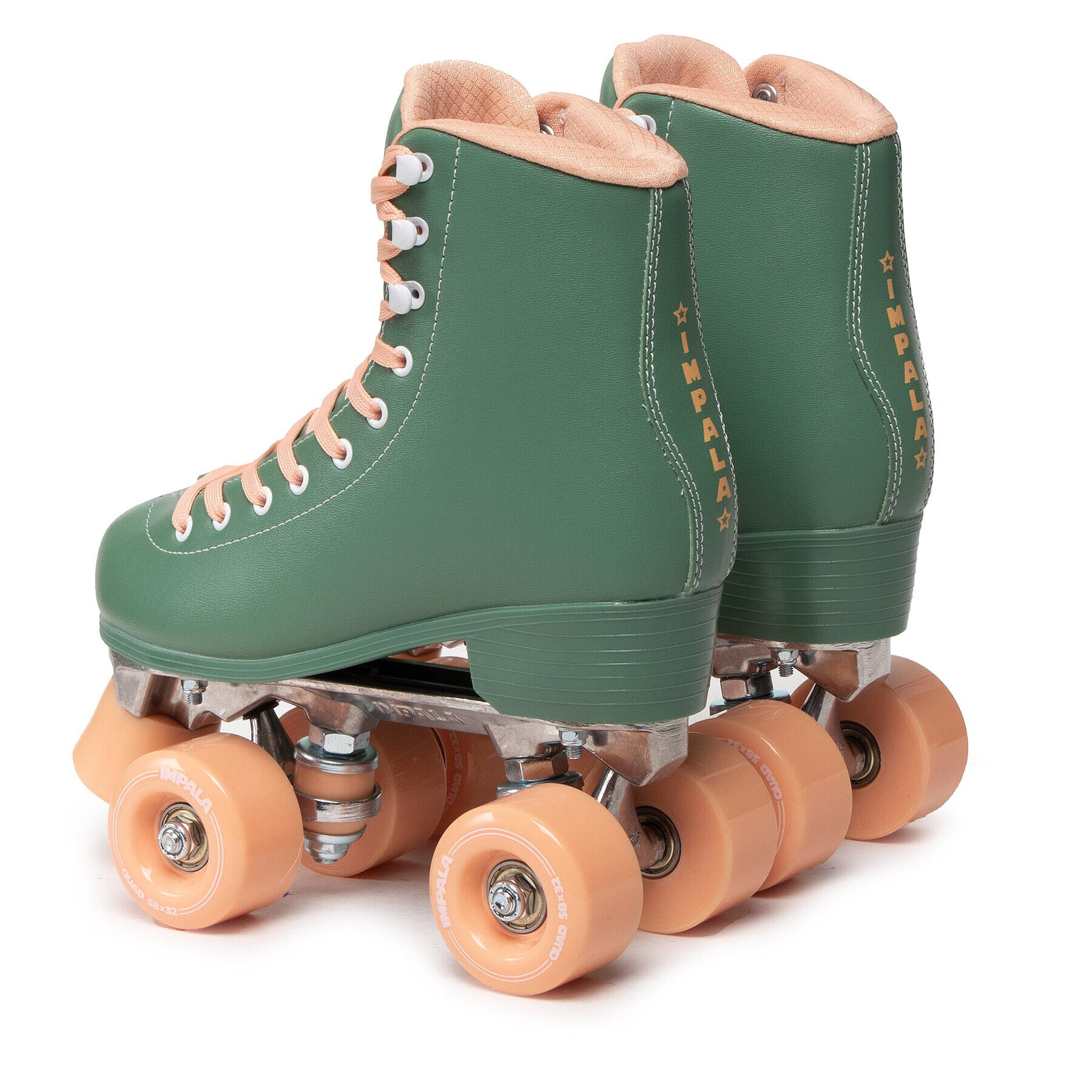 Impala Patine cu rotile Rollerskate A084-12687 Verde - Pled.ro