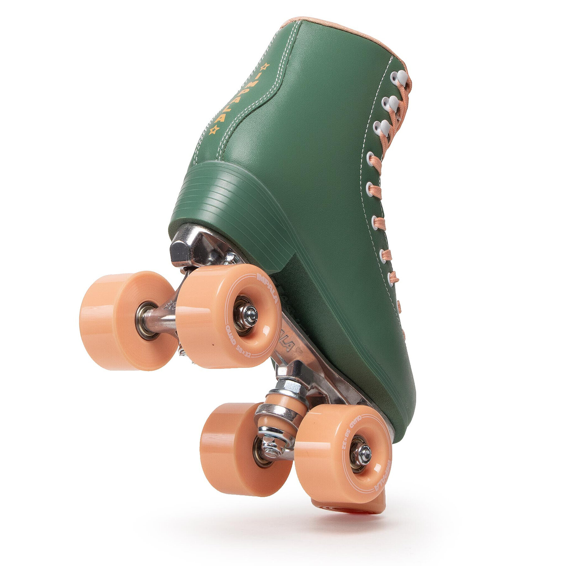 Impala Patine cu rotile Rollerskate A084-12687 Verde - Pled.ro