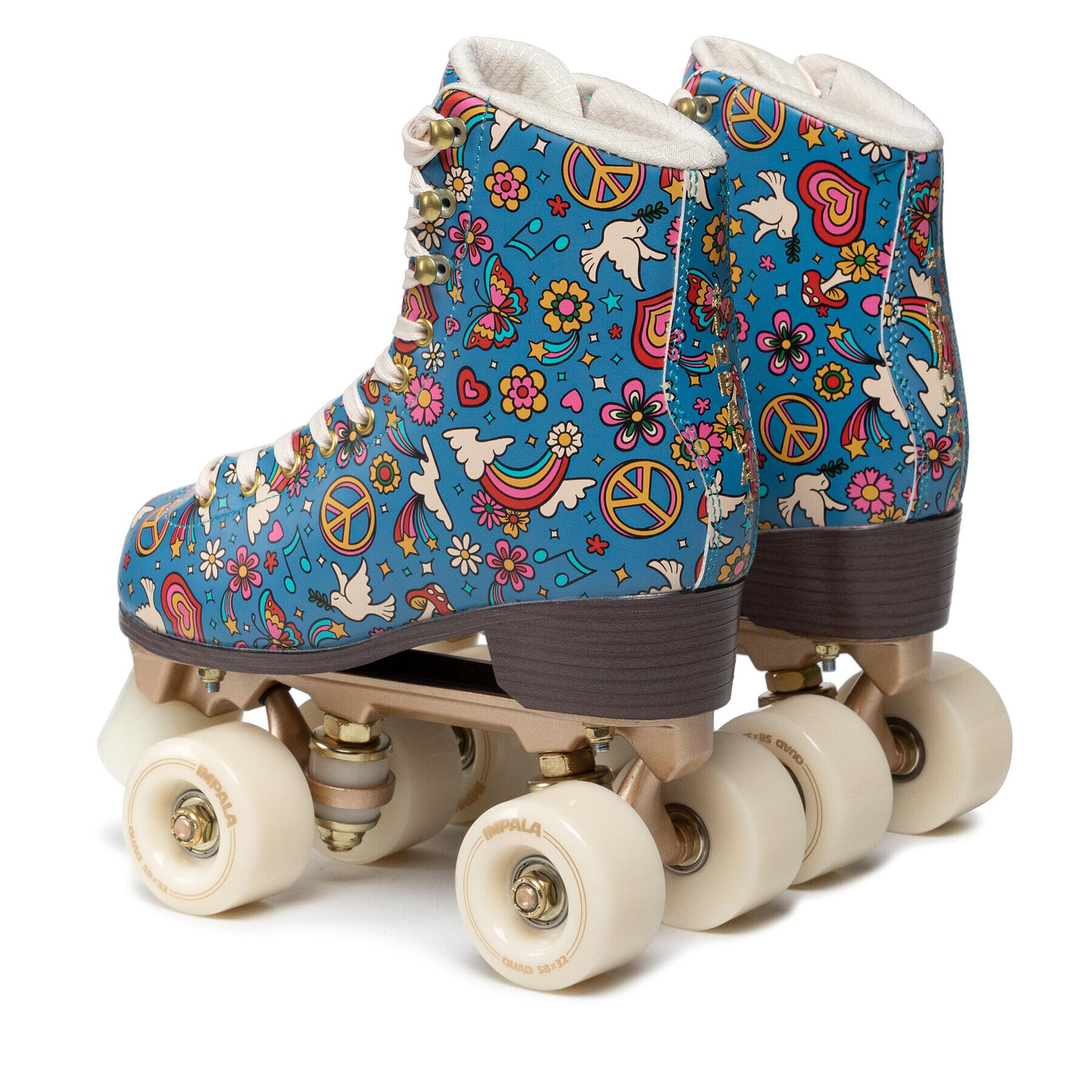 Impala Patine cu rotile Rollerskate A084-12719 Albastru - Pled.ro