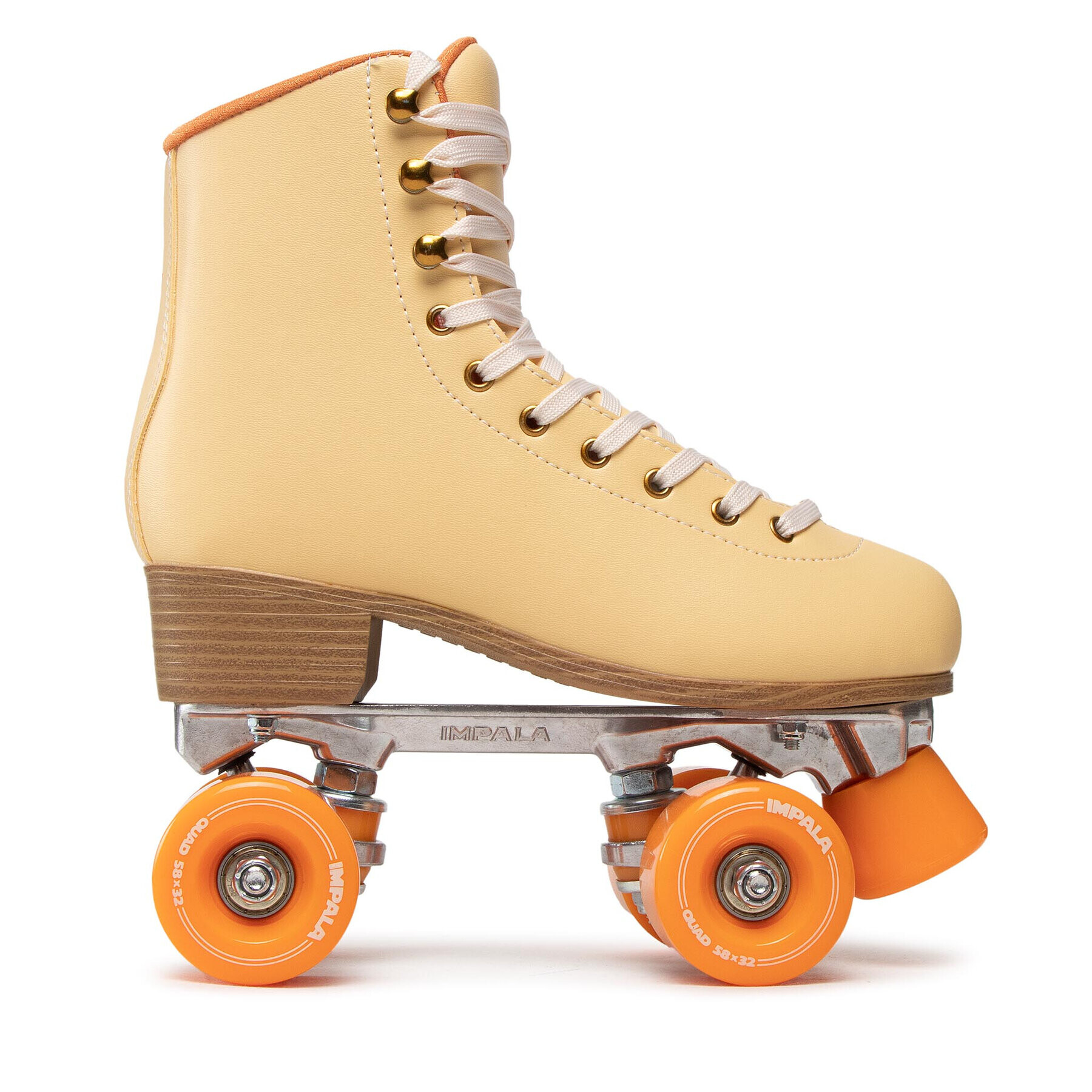 Impala Patine cu rotile Rollerskate A084-12898 Galben - Pled.ro