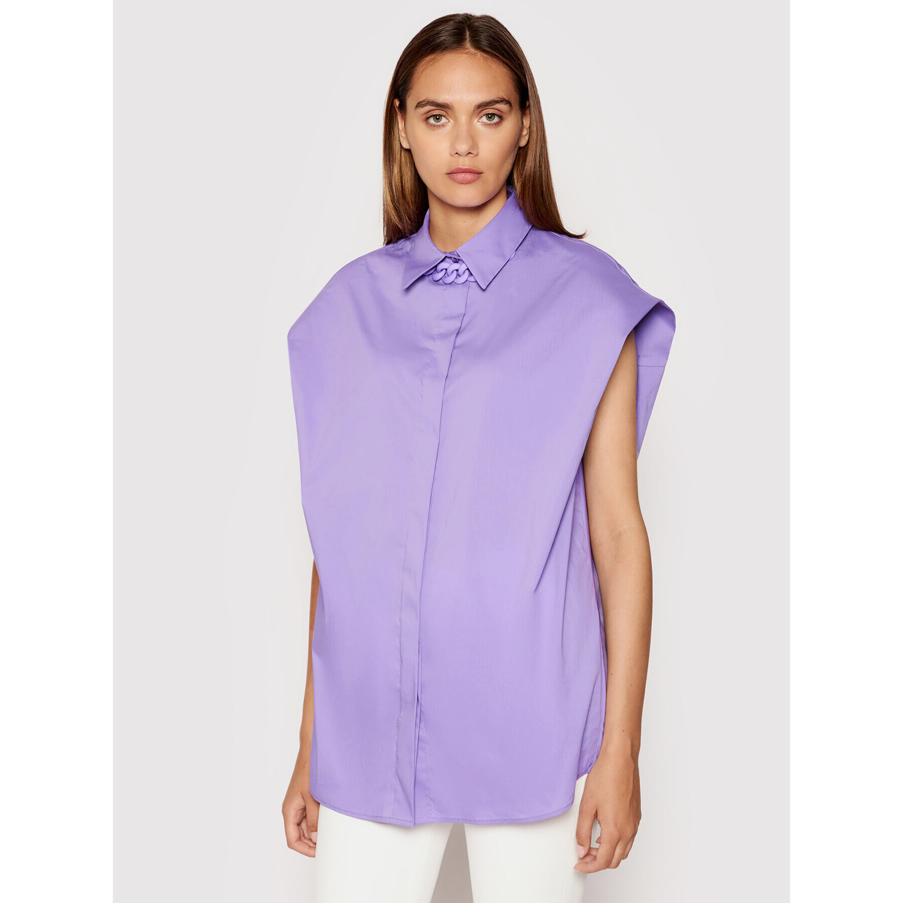 Imperial Cămașă CJU2BBE Violet Oversize - Pled.ro