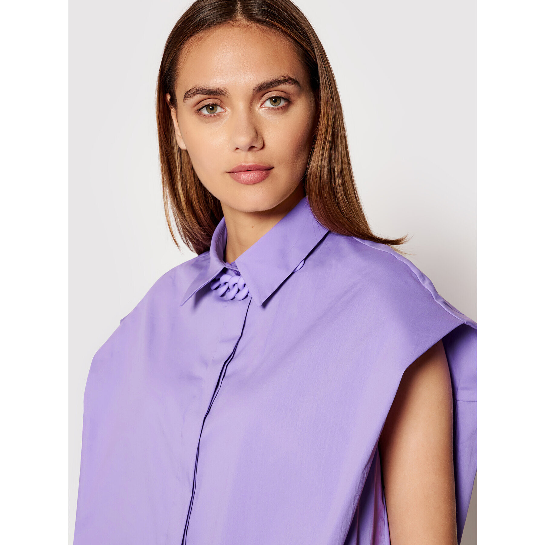 Imperial Cămașă CJU2BBE Violet Oversize - Pled.ro