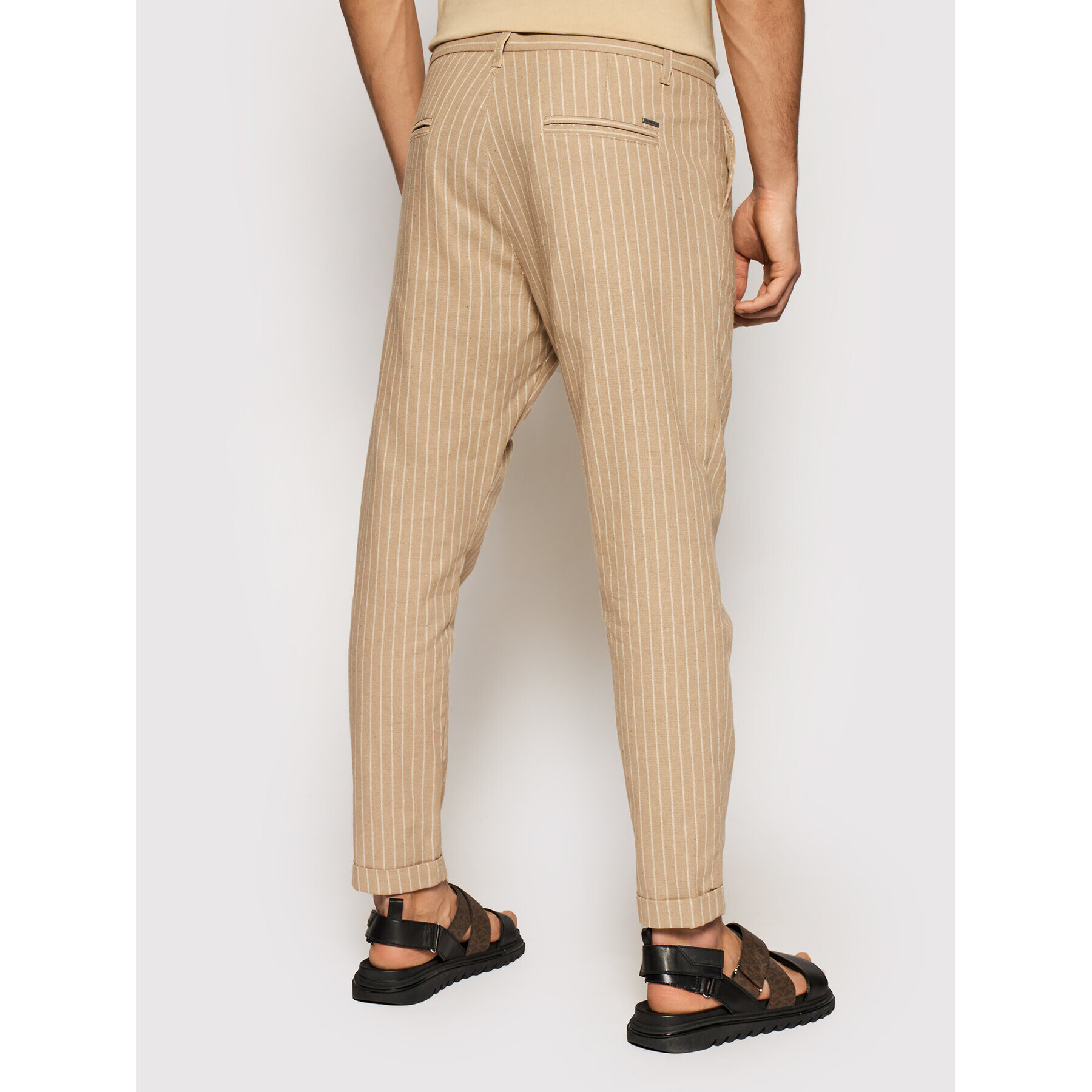 Imperial Pantaloni chino PWB0BQI Maro Regular Fit - Pled.ro