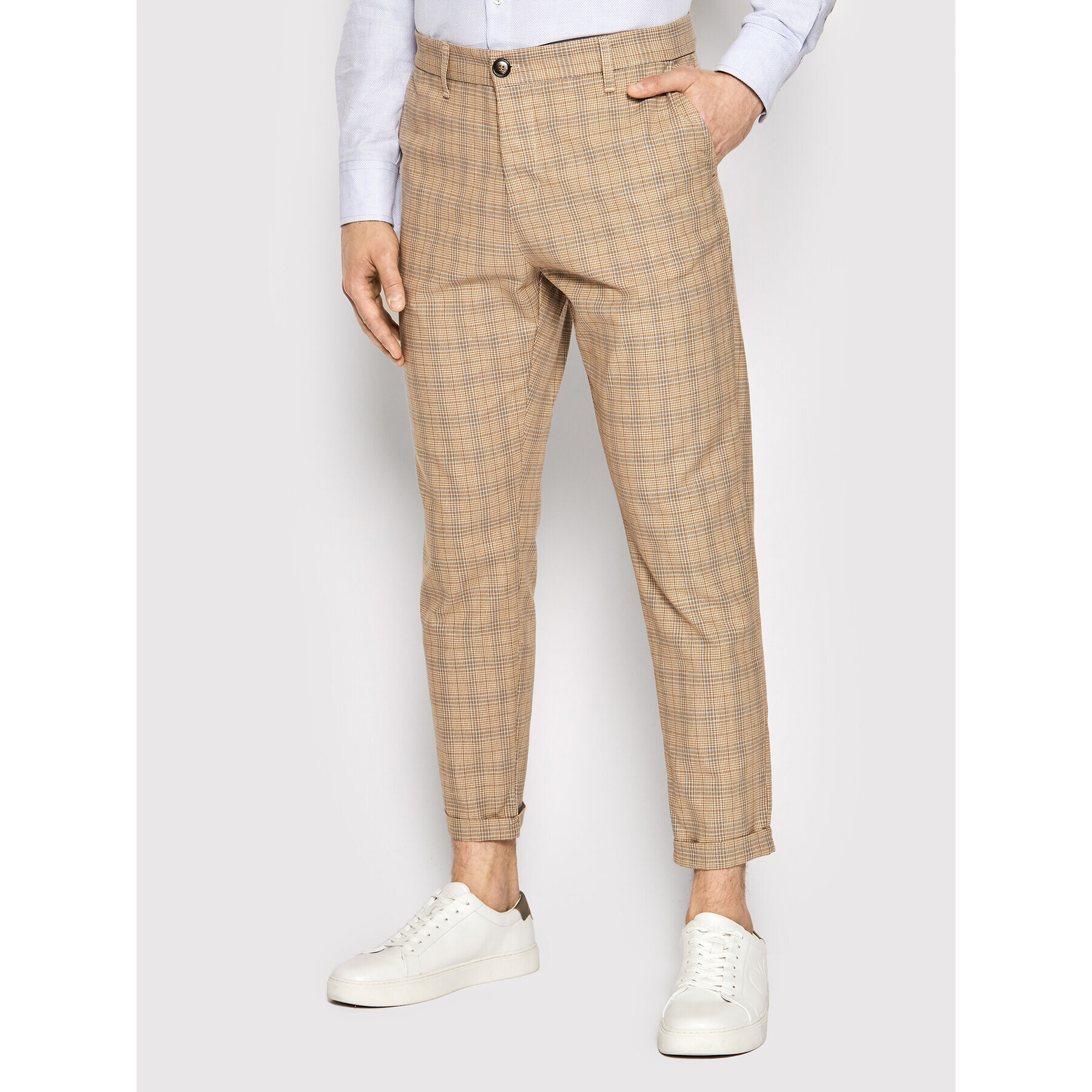 Imperial Pantaloni chino PWB0DBM Bej Slim Fit - Pled.ro