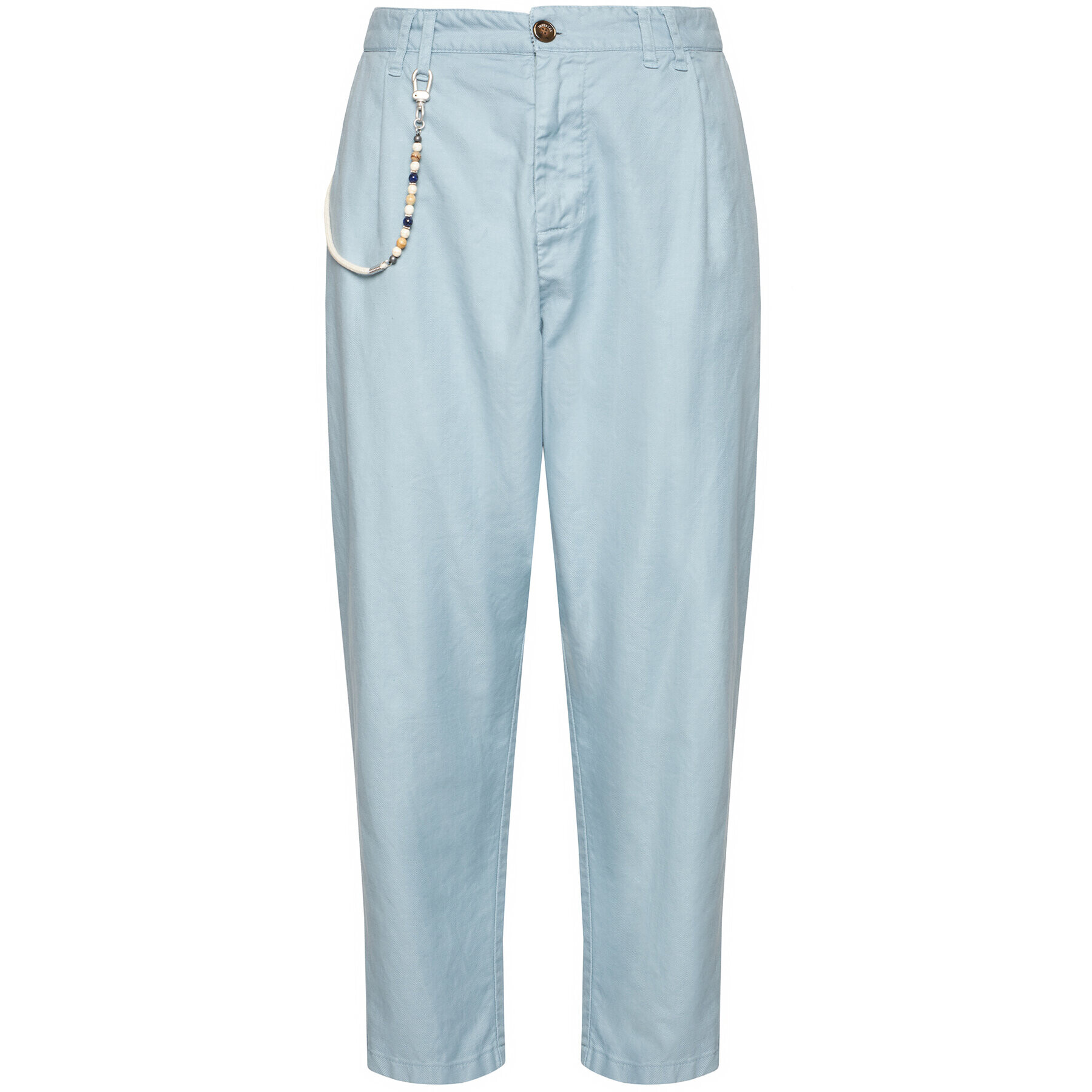 Imperial Pantaloni din material PD2KBLF5KU Albastru Relaxed Fit - Pled.ro