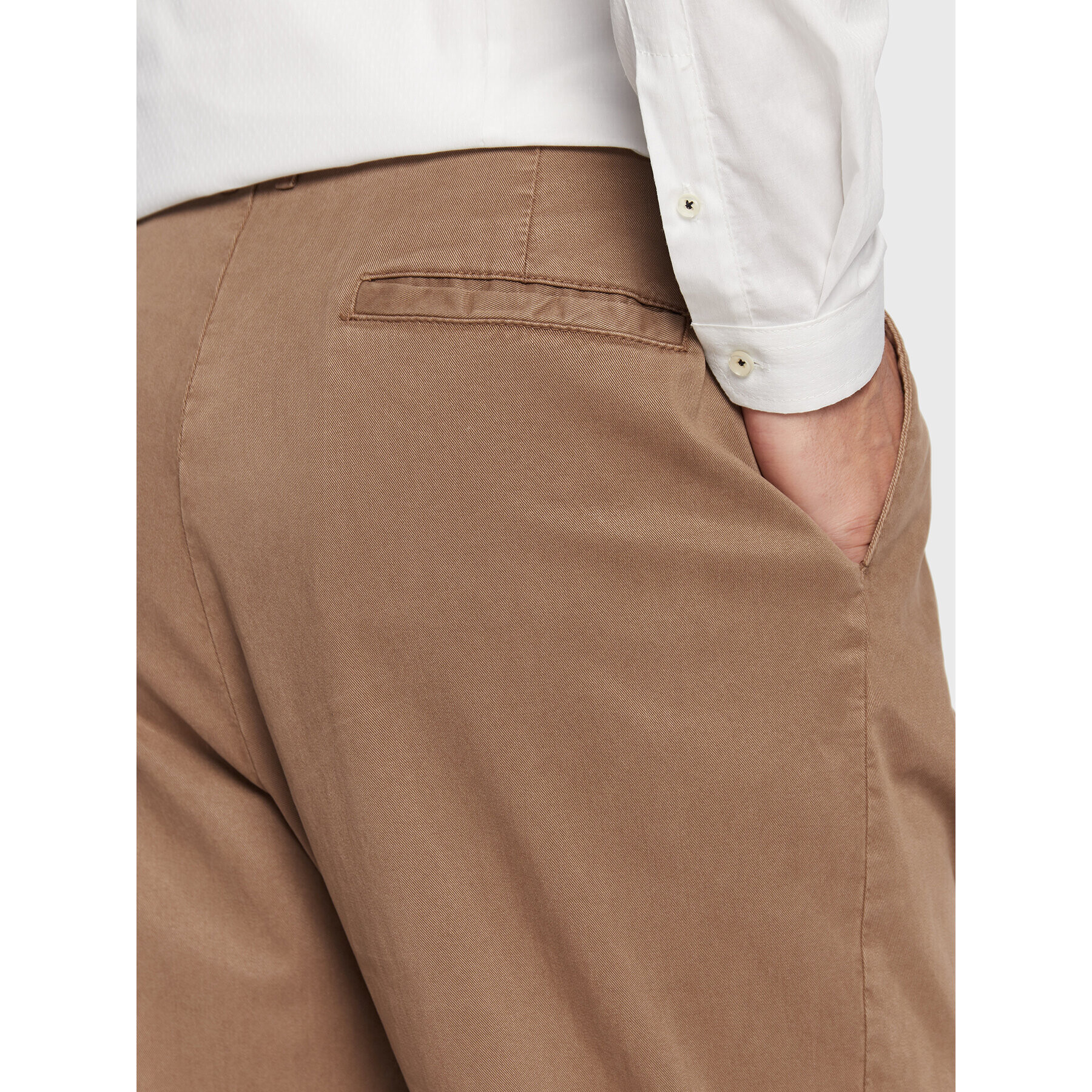 Imperial Pantaloni din material PD7XEQS5R7 Maro Relaxed Fit - Pled.ro