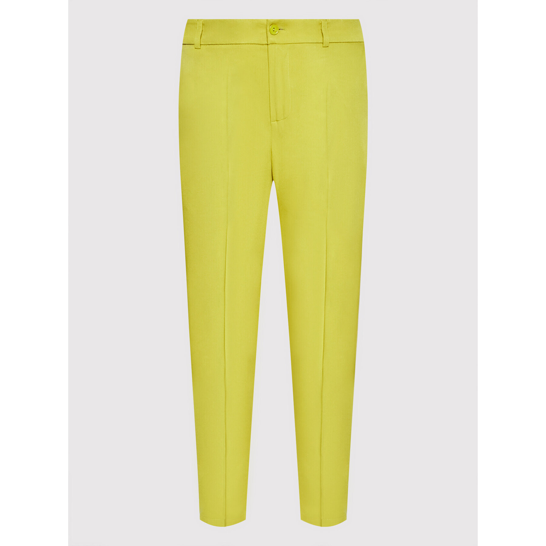 Imperial Pantaloni din material PUW5DET Verde Regular Fit - Pled.ro