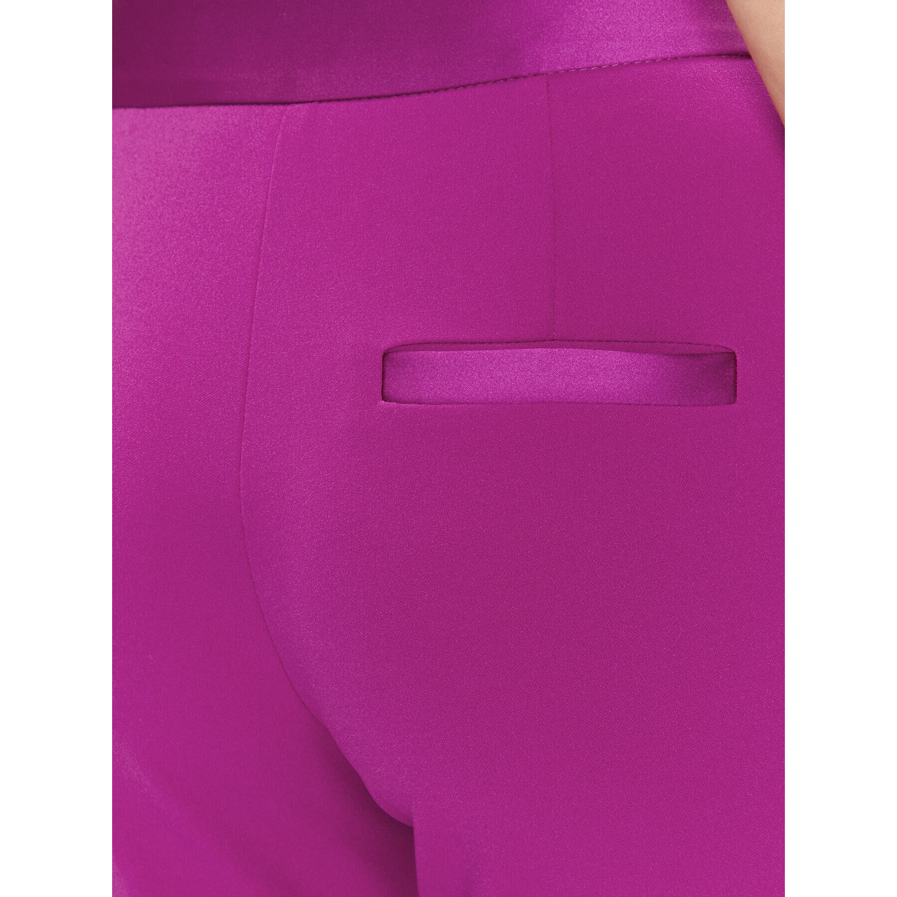 Imperial Pantaloni din material PVN2GAW Roz Slim Fit - Pled.ro