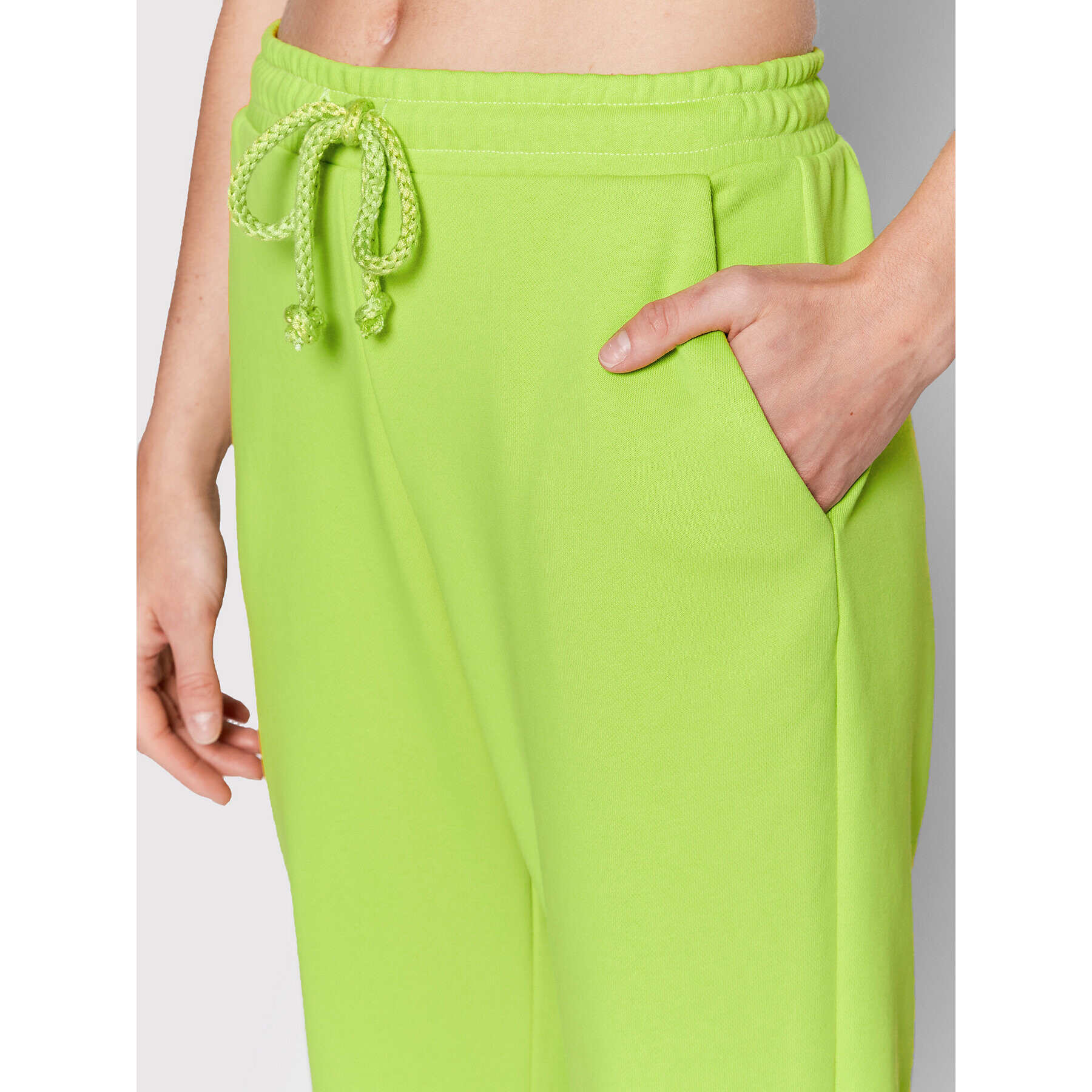 Imperial Pantaloni trening P3M8DCZ Verde Regular Fit - Pled.ro