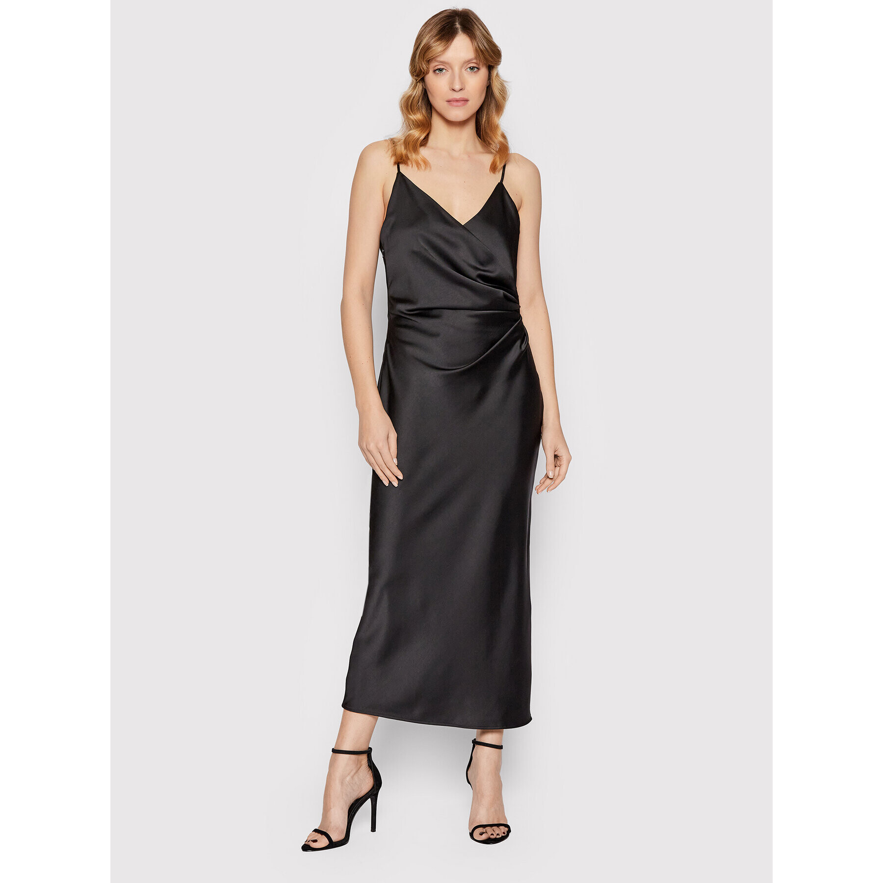 Imperial Rochie cocktail AB5MCEH Negru Regular Fit - Pled.ro