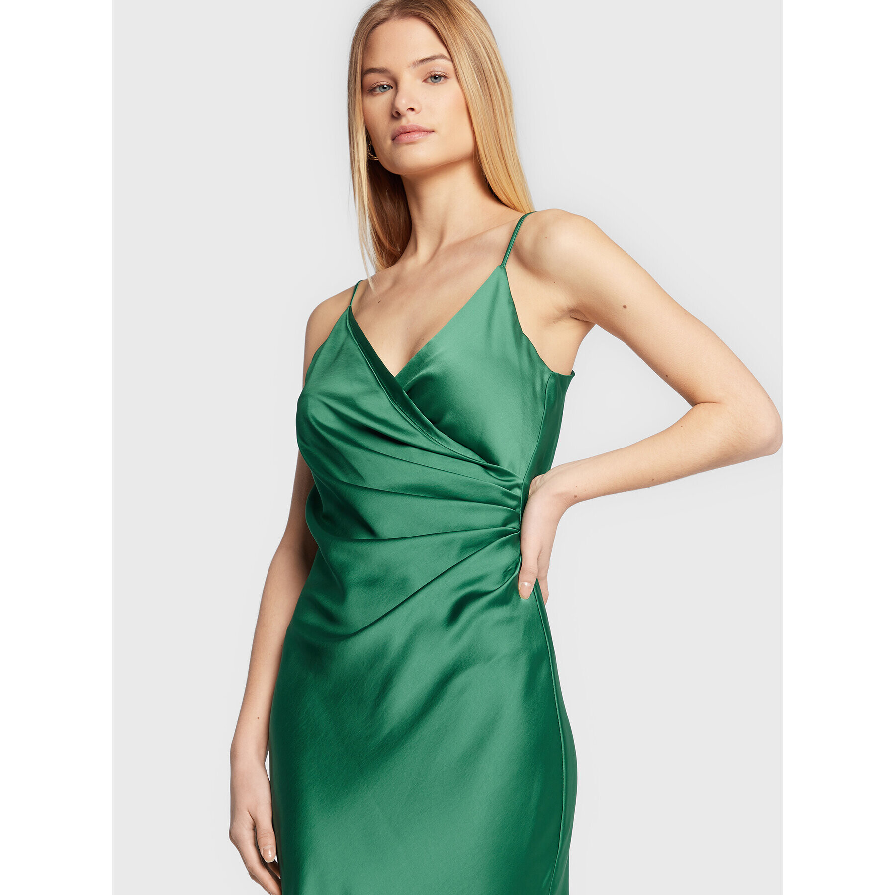 Imperial Rochie cocktail AB5MEBA Verde Slim Fit - Pled.ro