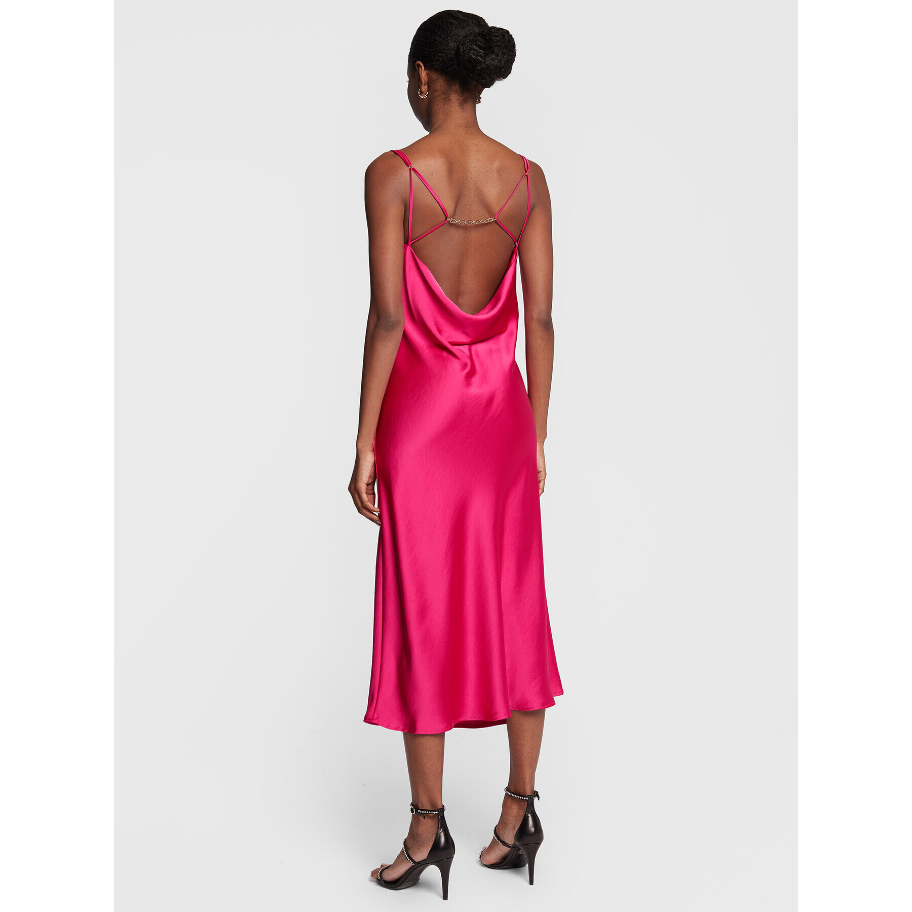 Imperial Rochie cocktail ACZ6EBA Roz Regular Fit - Pled.ro