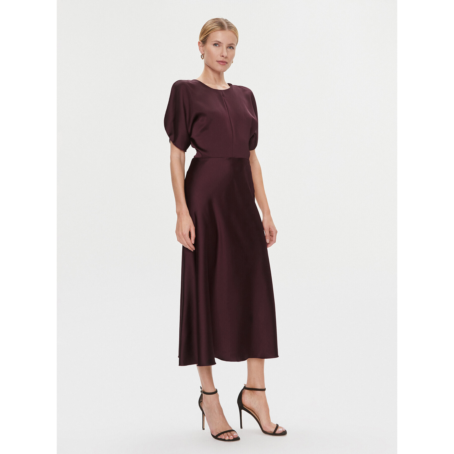 Imperial Rochie cocktail AEAGGBA Vișiniu Regular Fit - Pled.ro