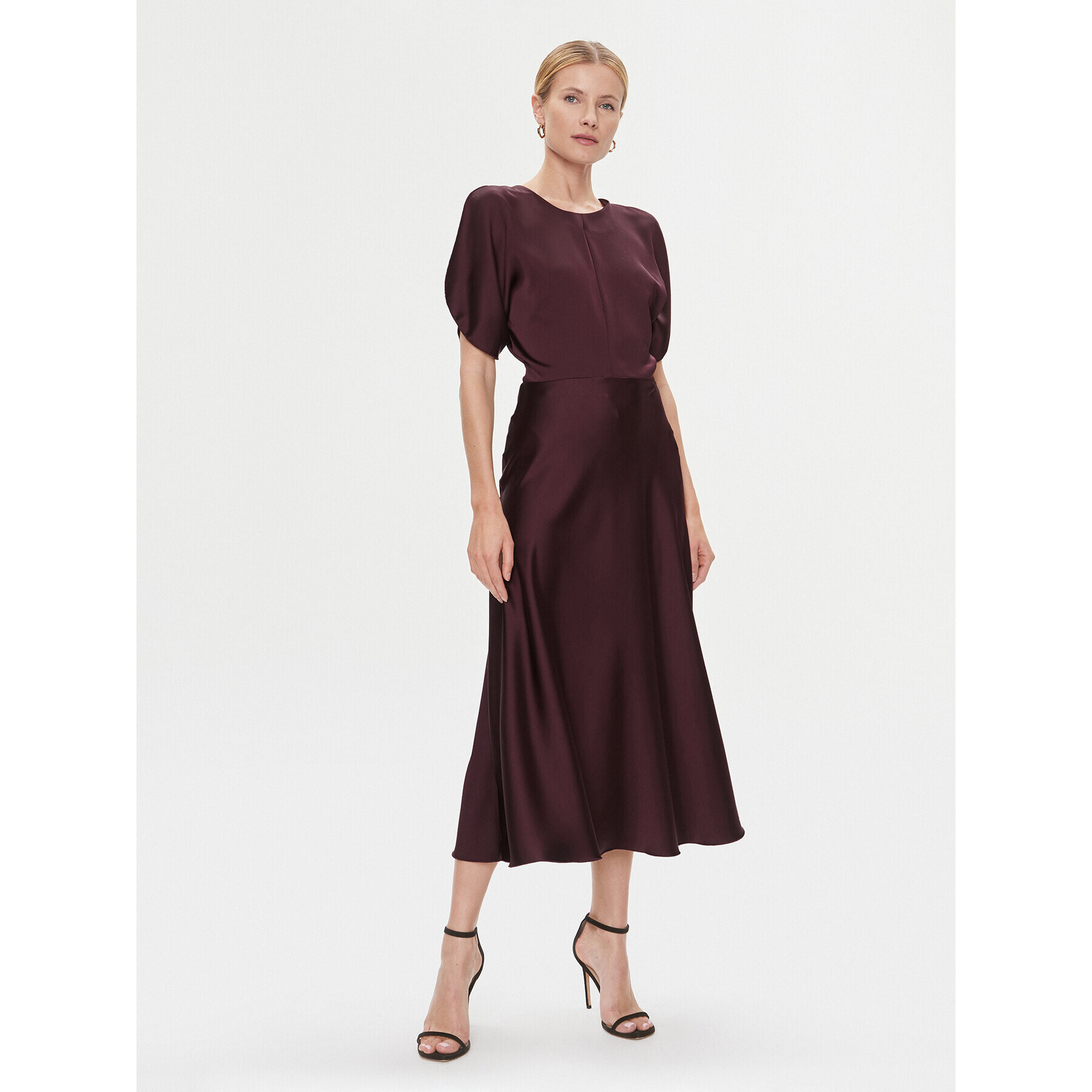 Imperial Rochie cocktail AEAGGBA Vișiniu Regular Fit - Pled.ro