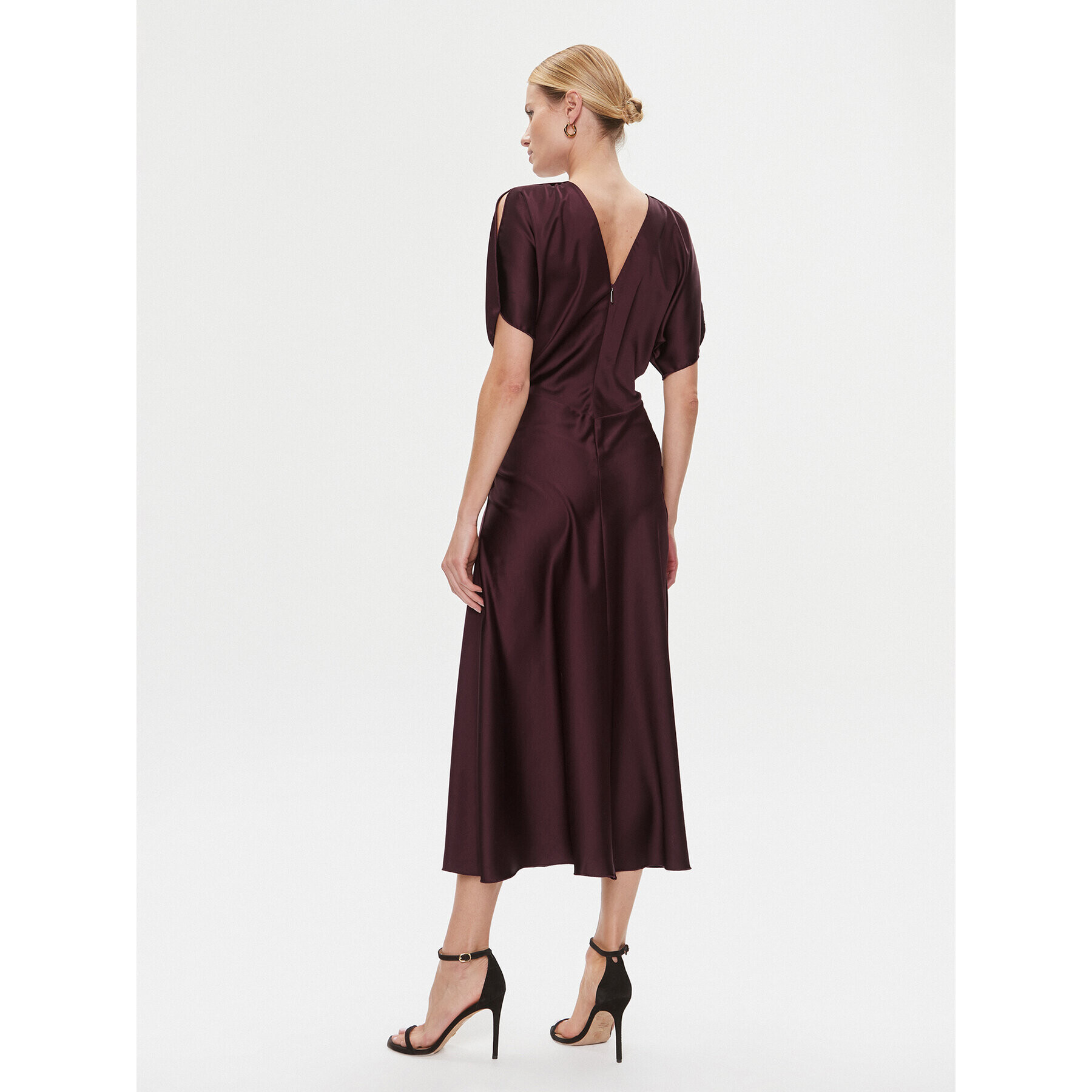 Imperial Rochie cocktail AEAGGBA Vișiniu Regular Fit - Pled.ro