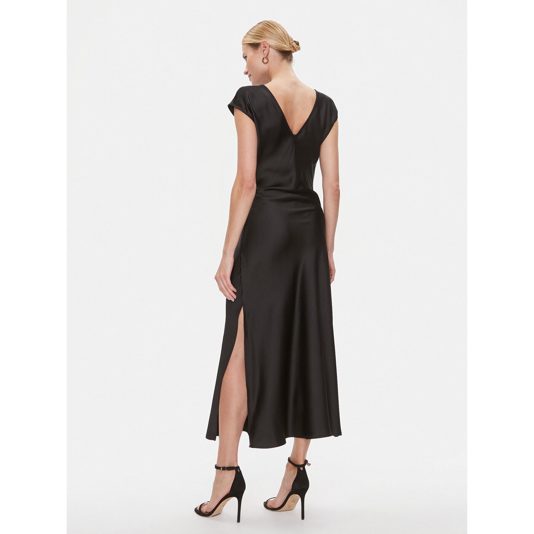 Imperial Rochie cocktail AEAOGBA Negru Regular Fit - Pled.ro