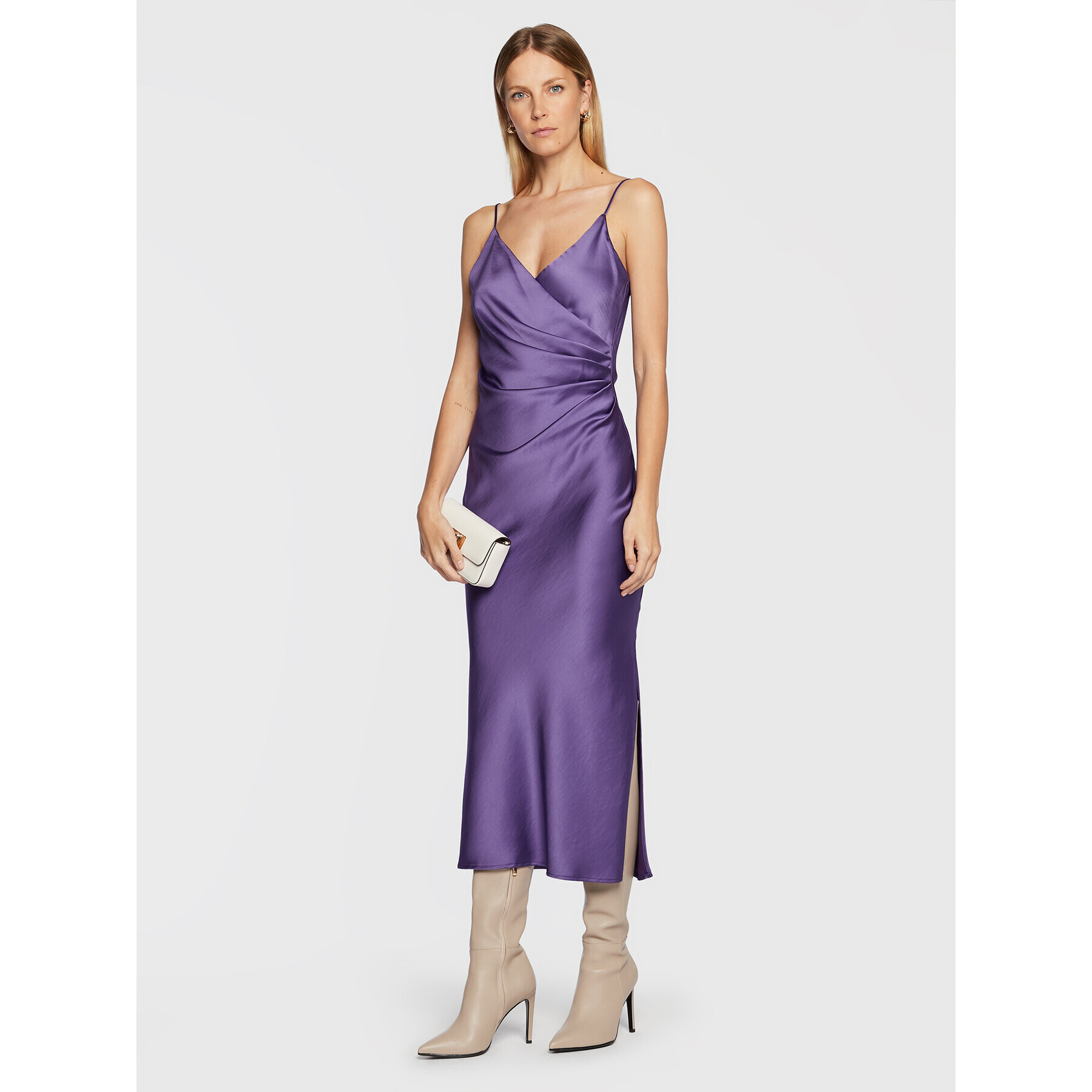 Imperial Rochie de seară AB5MEBA Violet Slim Fit - Pled.ro