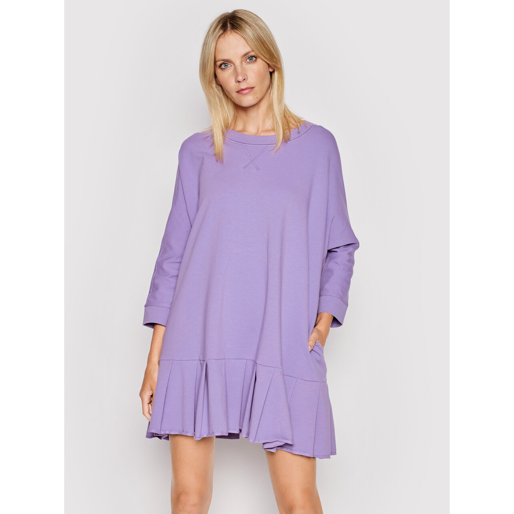 Imperial Rochie de zi ABOBBCR Violet Relaxed Fit - Pled.ro