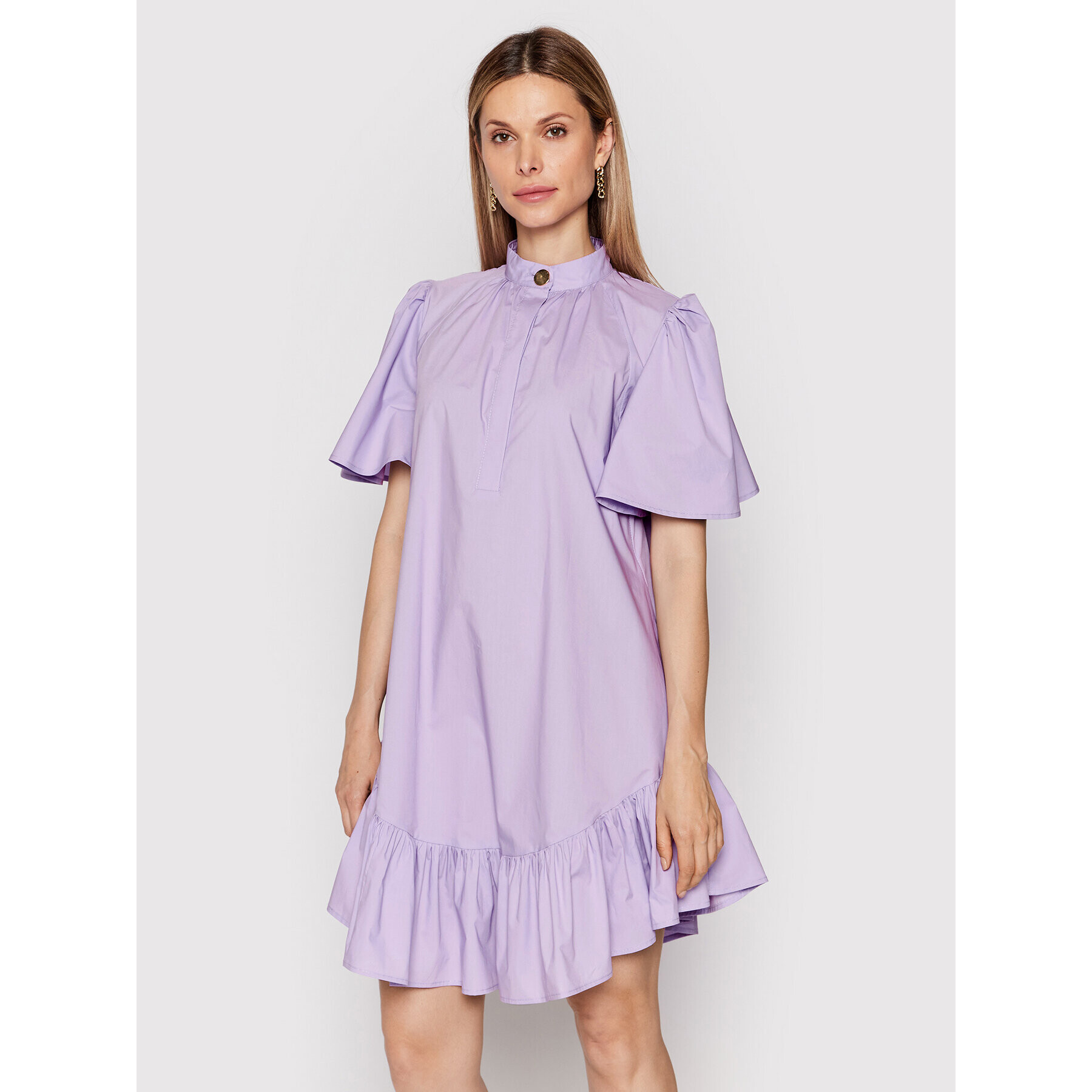 Imperial Rochie de zi ACQ6DPH Violet Relaxed Fit - Pled.ro