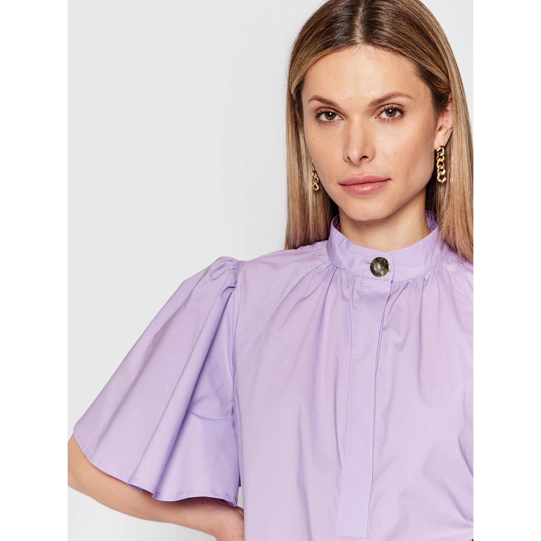 Imperial Rochie de zi ACQ6DPH Violet Relaxed Fit - Pled.ro