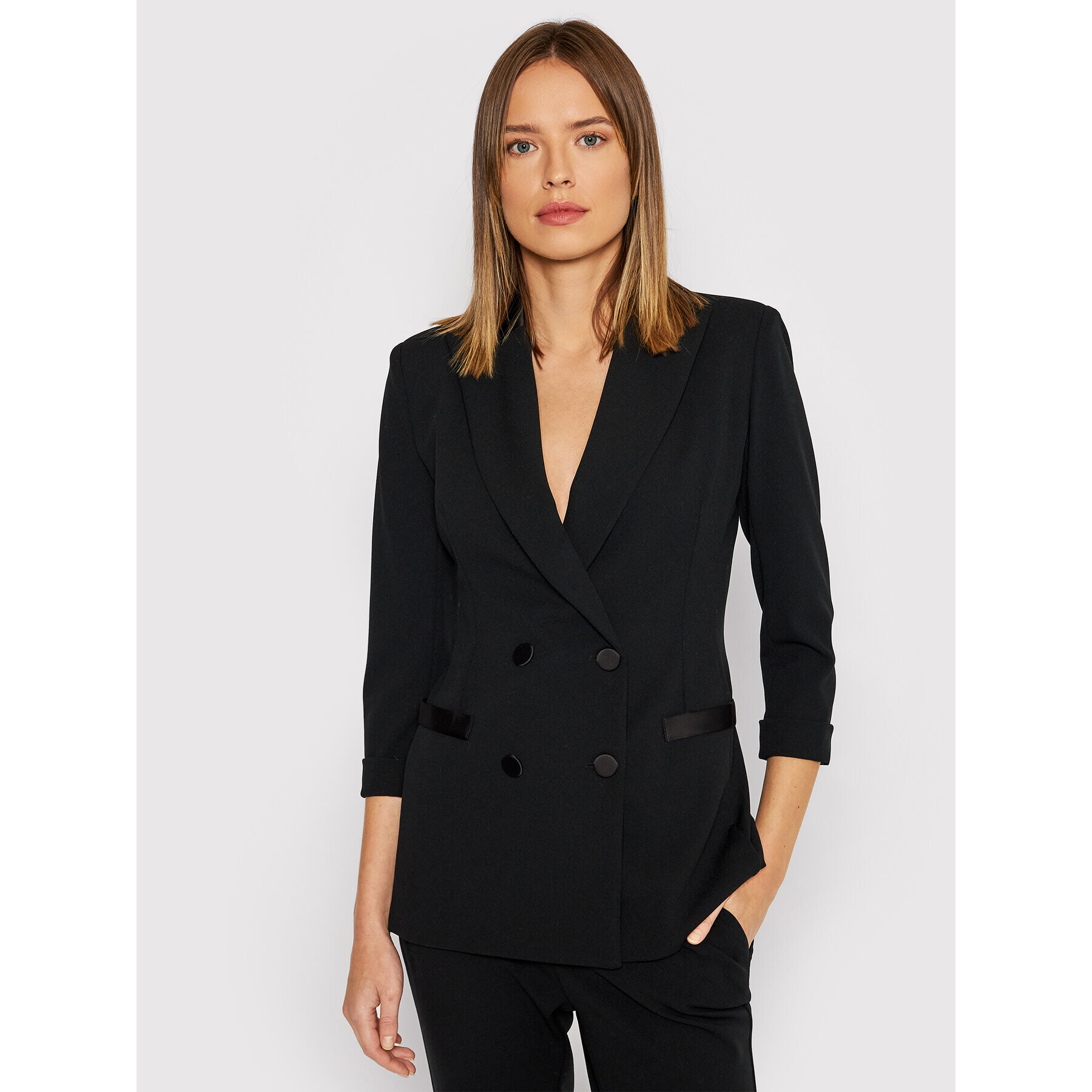 Imperial Blazer JU25CDH Negru Regular Fit - Pled.ro