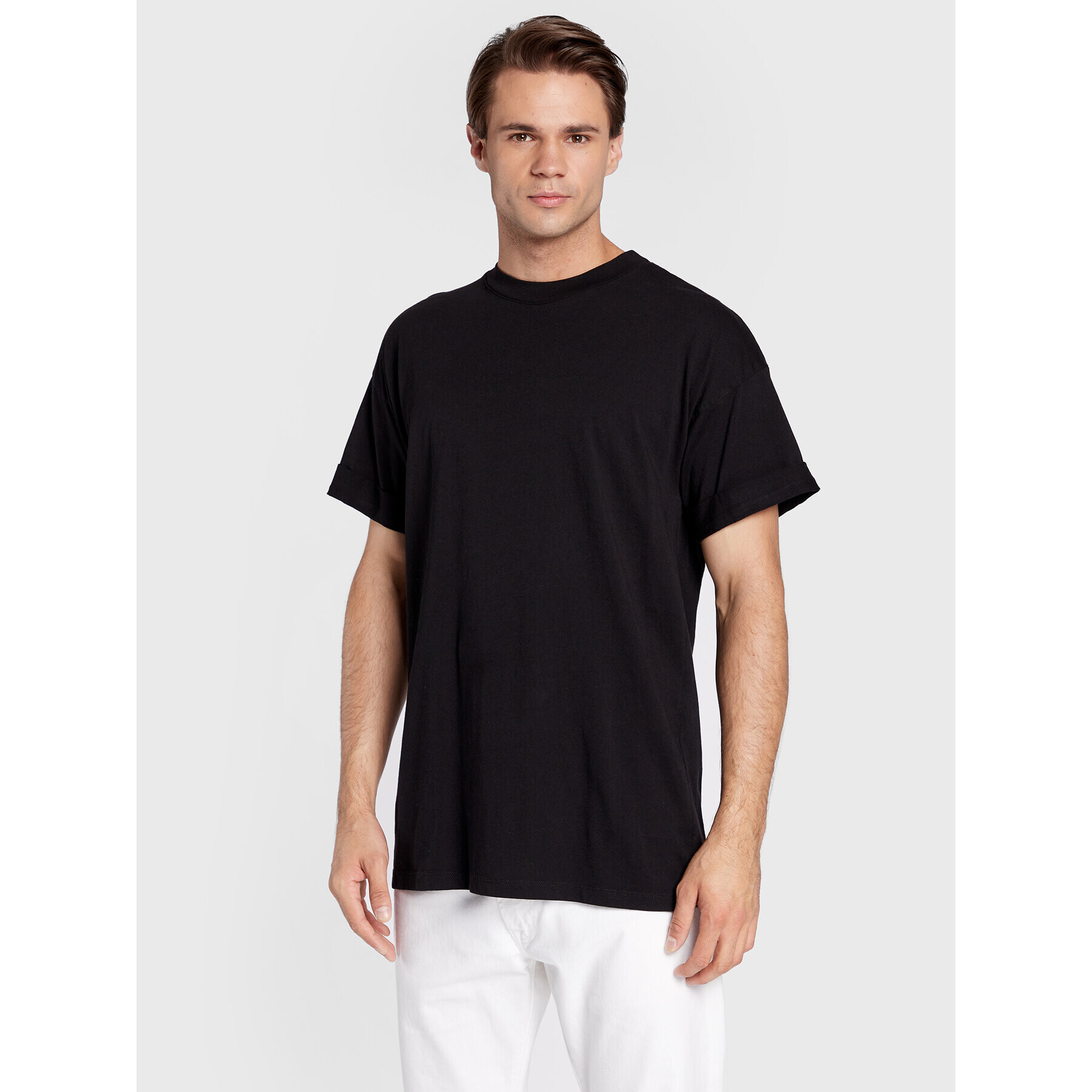 Imperial Tricou TK24EDTL Negru Relaxed Fit - Pled.ro