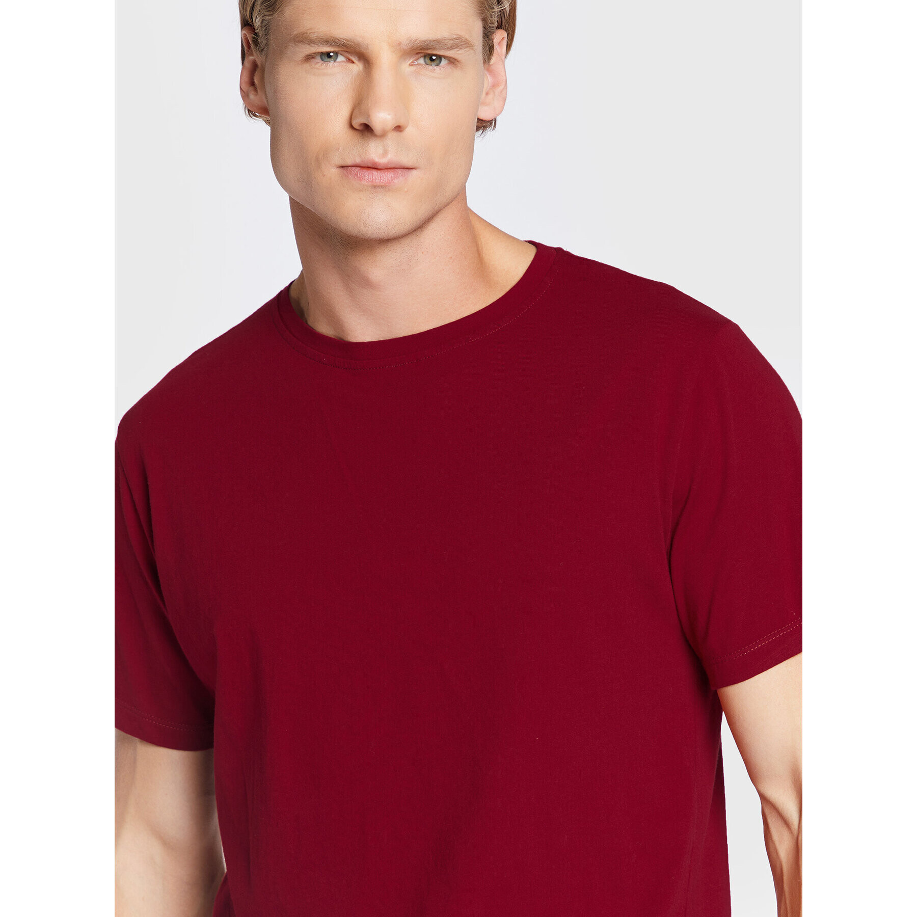 Imperial Tricou TK42EDTL Vișiniu Regular Fit - Pled.ro