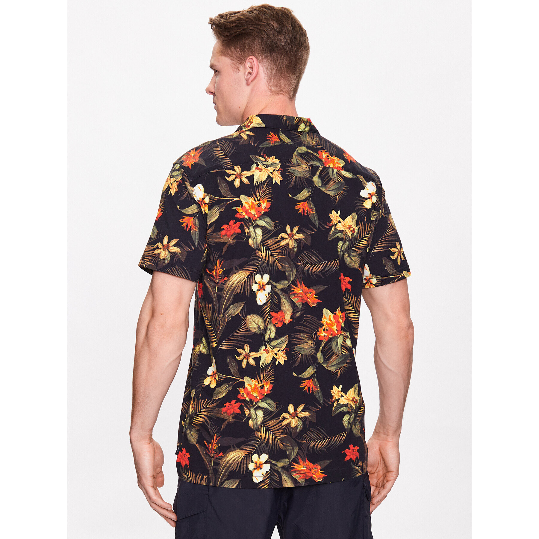 INDICODE Cămașă Mauritz 20-348 Negru Regular Fit - Pled.ro