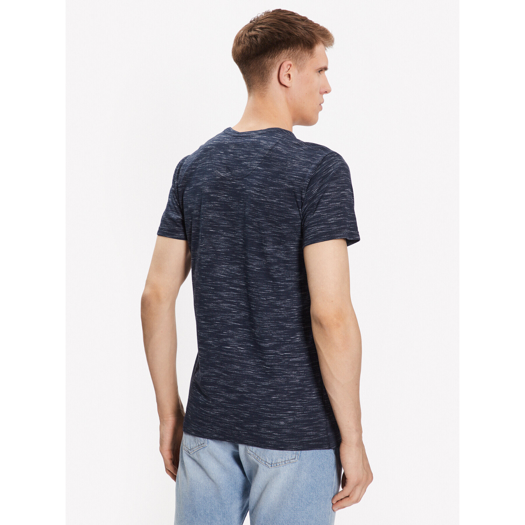 INDICODE Tricou Blaine 40-042 Bleumarin Regular Fit - Pled.ro