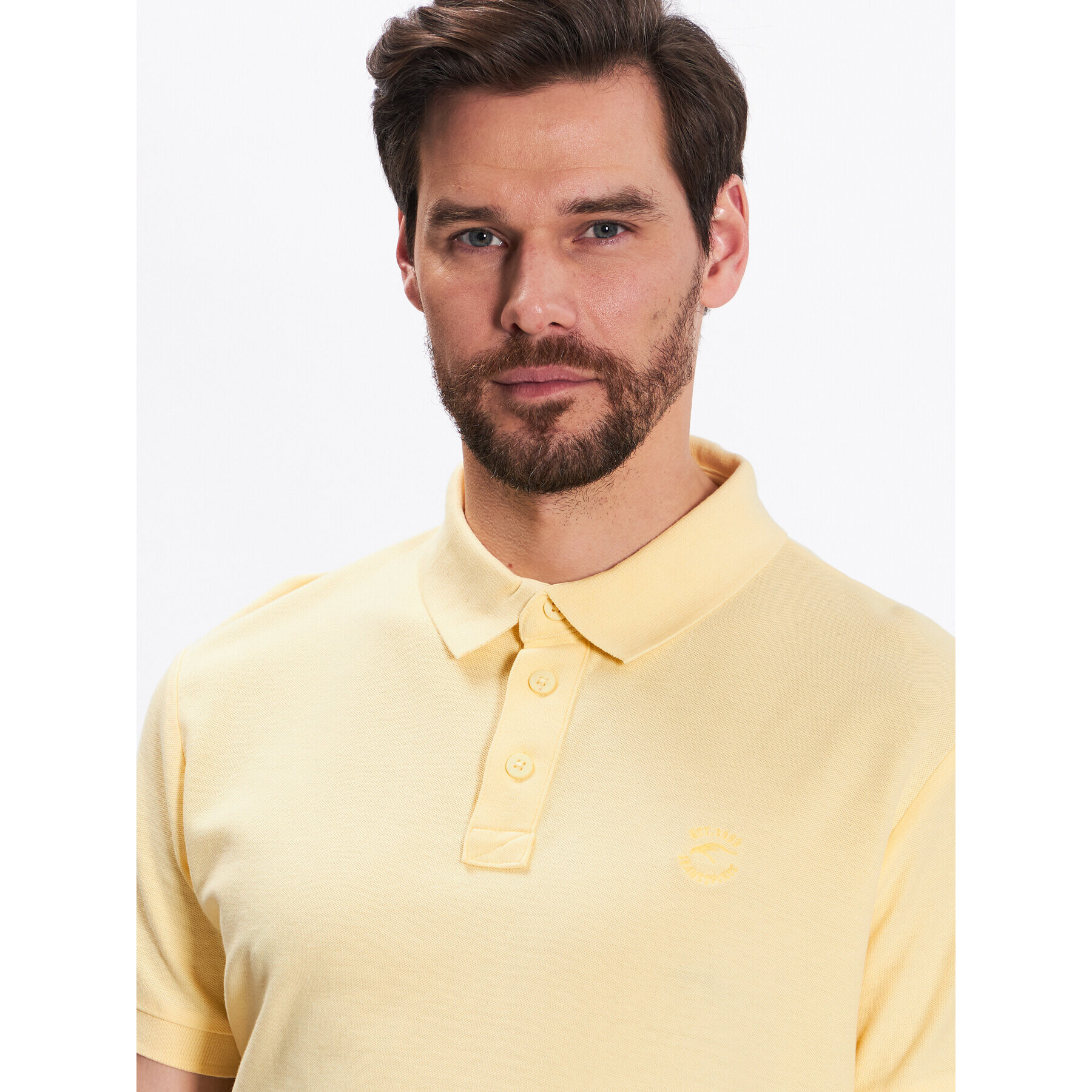 INDICODE Tricou polo Abbortsford 40-352 Galben Regular Fit - Pled.ro