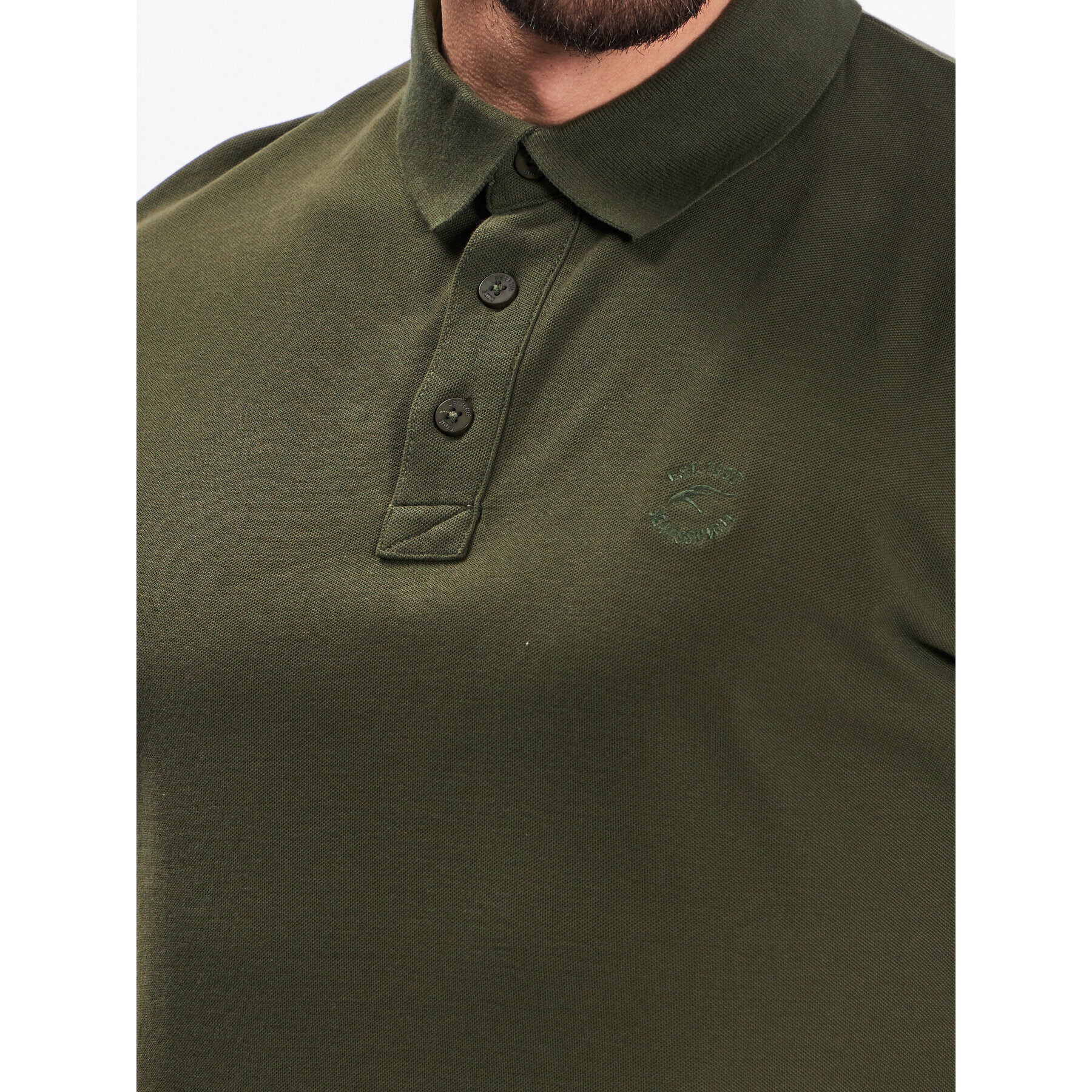 INDICODE Tricou polo Abbortsford 40-352 Verde Regular Fit - Pled.ro