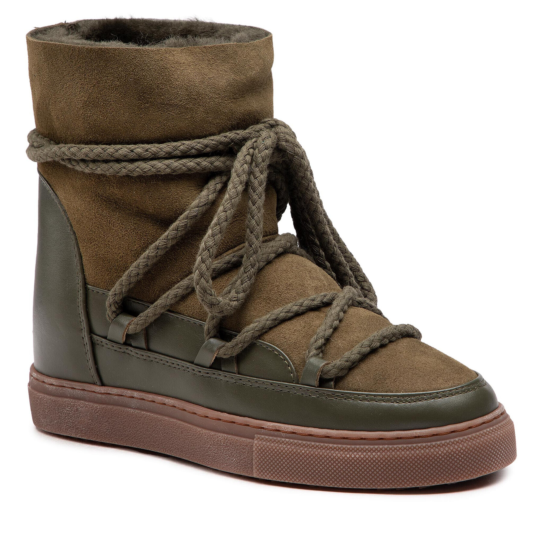 Inuikii Pantofi Classic Wedge 70203-005 Verde - Pled.ro