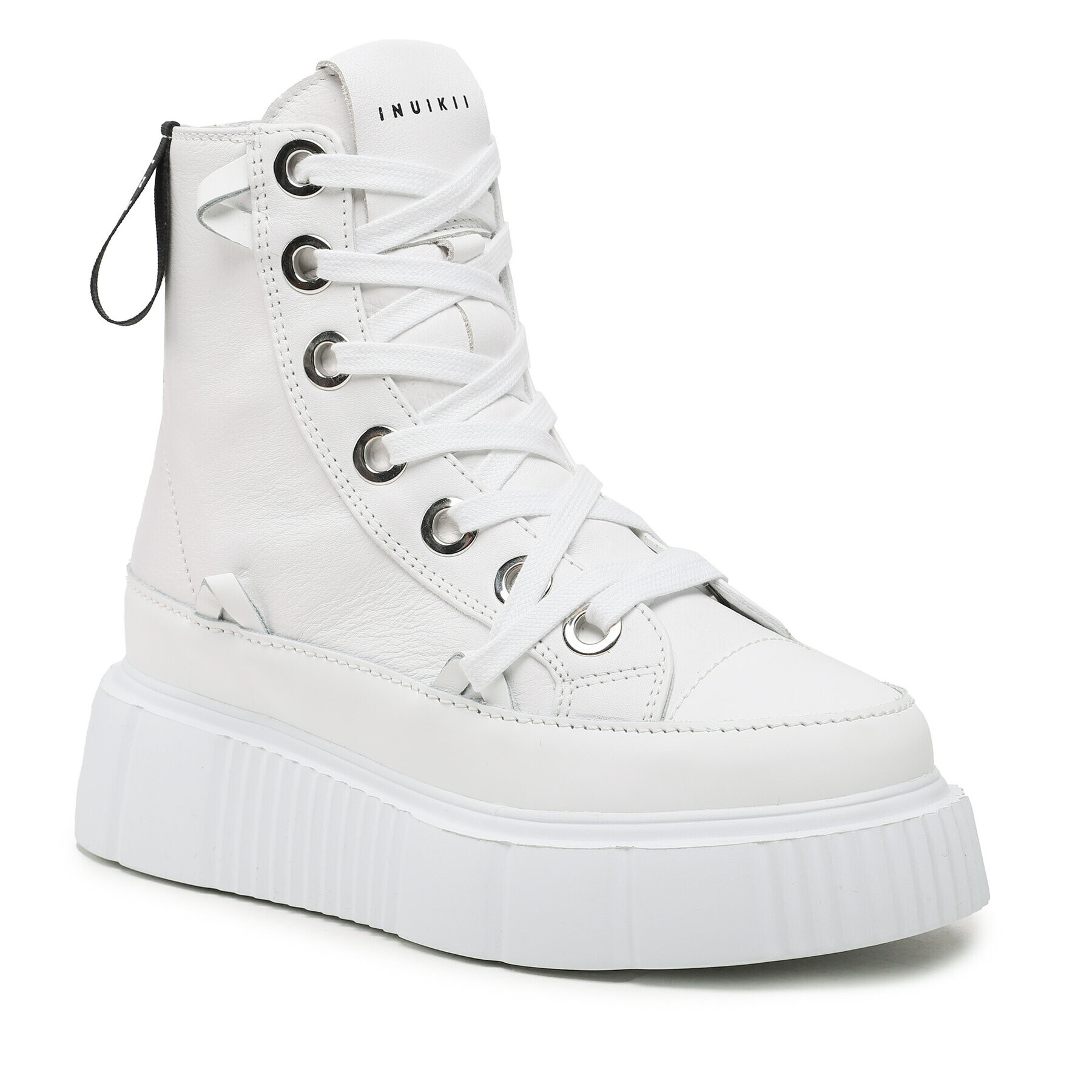 Inuikii Sneakers Leather Matilda 35103-033 Alb - Pled.ro