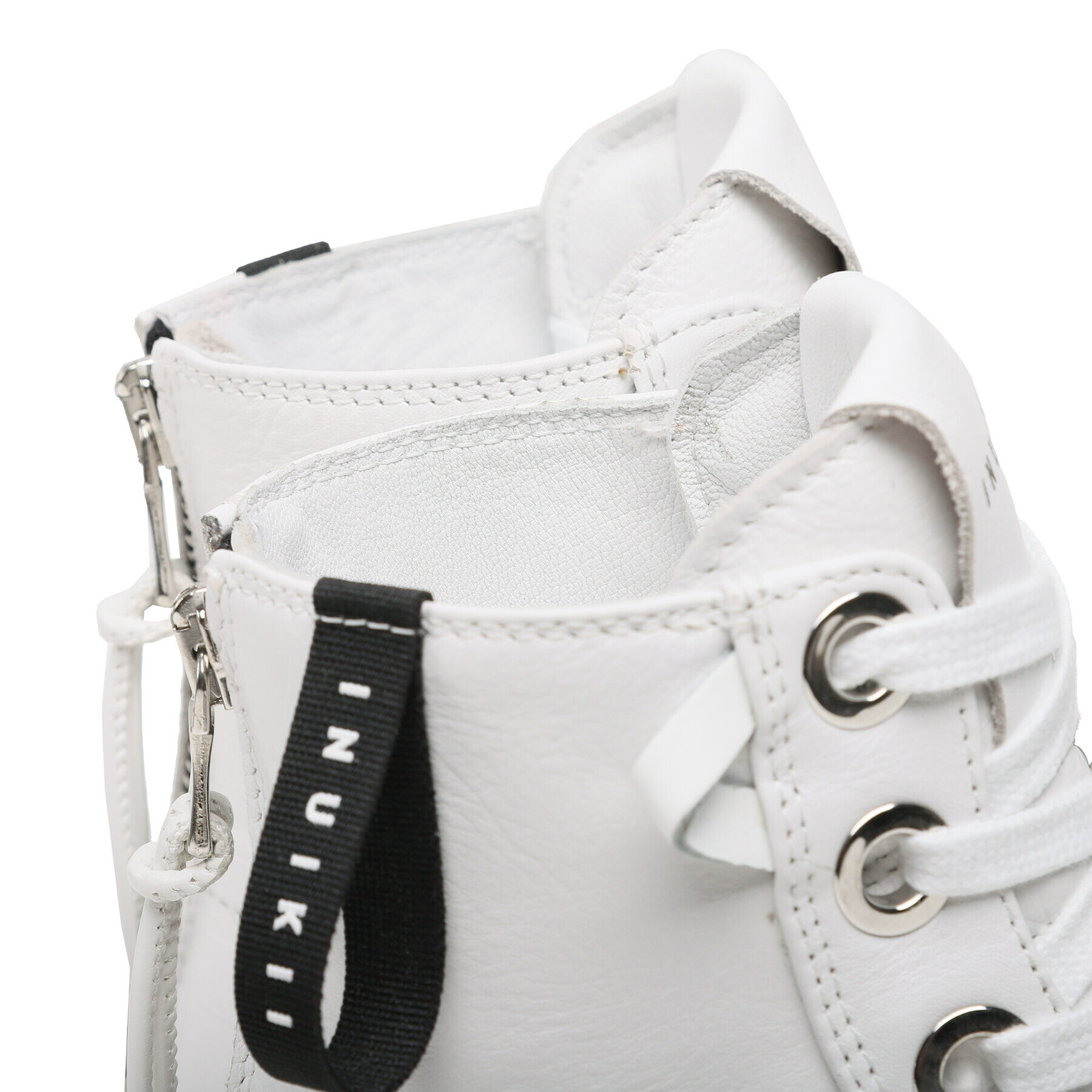 Inuikii Sneakers Leather Matilda 35103-033 Alb - Pled.ro