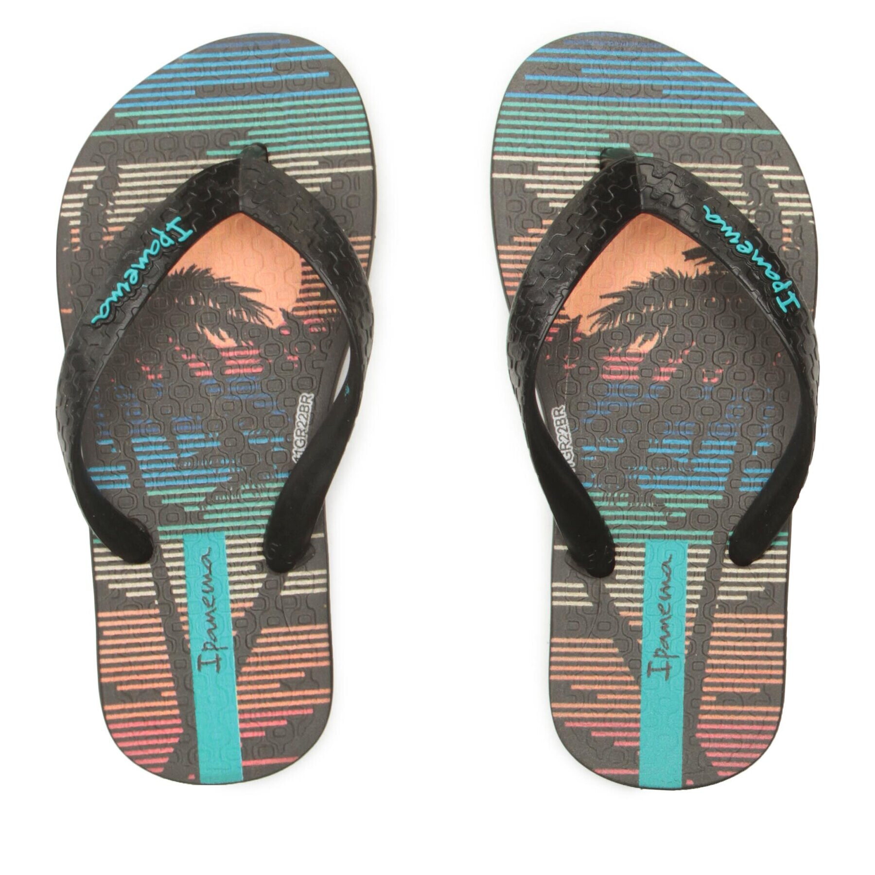 Ipanema Flip flop TEMAS XI KID 83348 Negru - Pled.ro