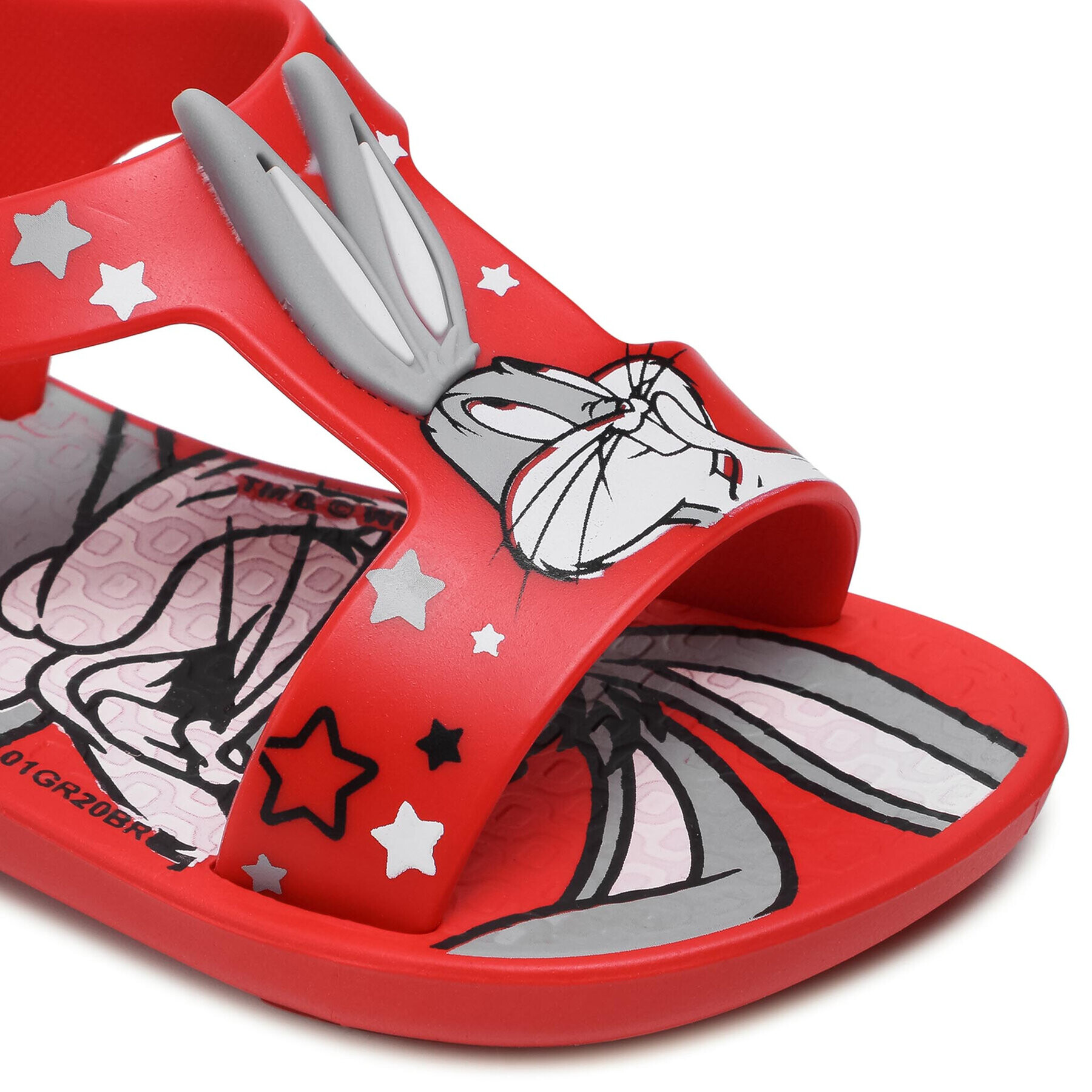 Ipanema Sandale Looney Tunes Baby 26372 Roșu - Pled.ro