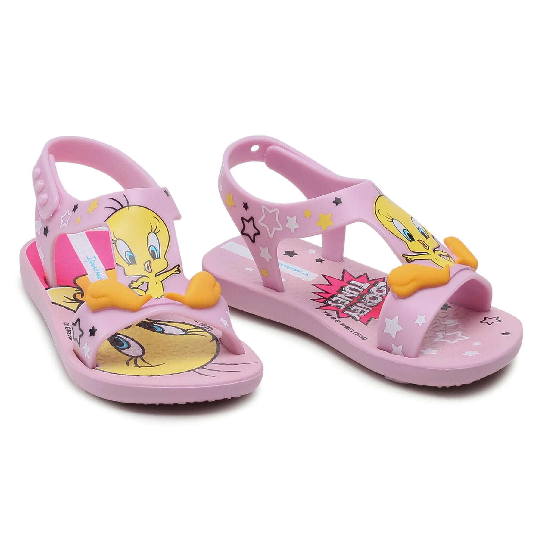 Ipanema Sandale Looney Tunes Baby 26372 Roz - Pled.ro