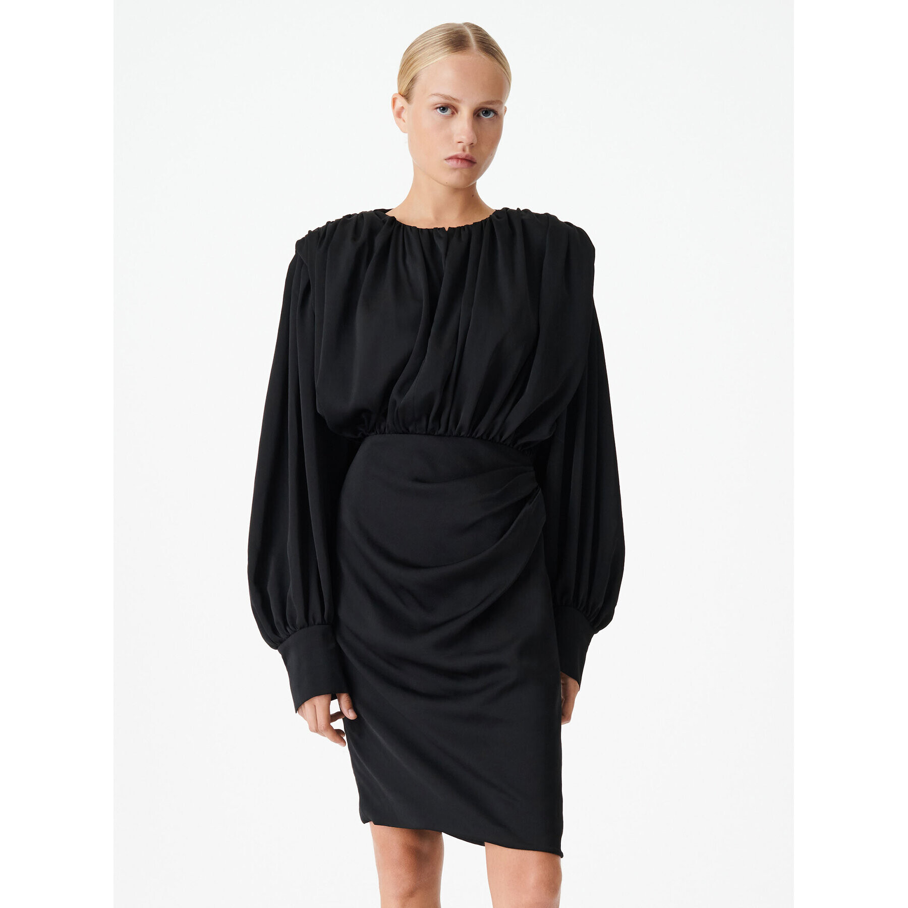 IRO Rochie cocktail Gwenda AR536 Negru Regular Fit - Pled.ro