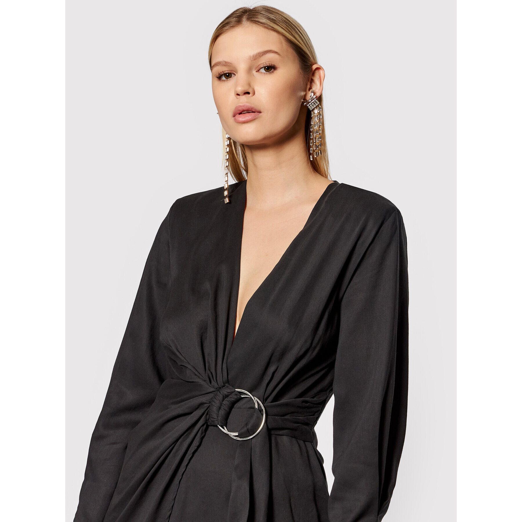 IRO Rochie cocktail Hela Negru Slim Fit - Pled.ro