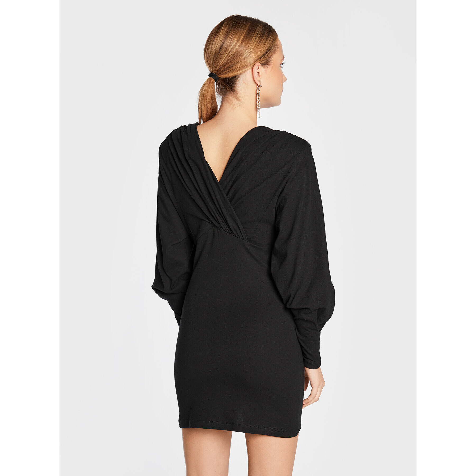 IRO Rochie de zi Larra AR280 Negru Regular Fit - Pled.ro