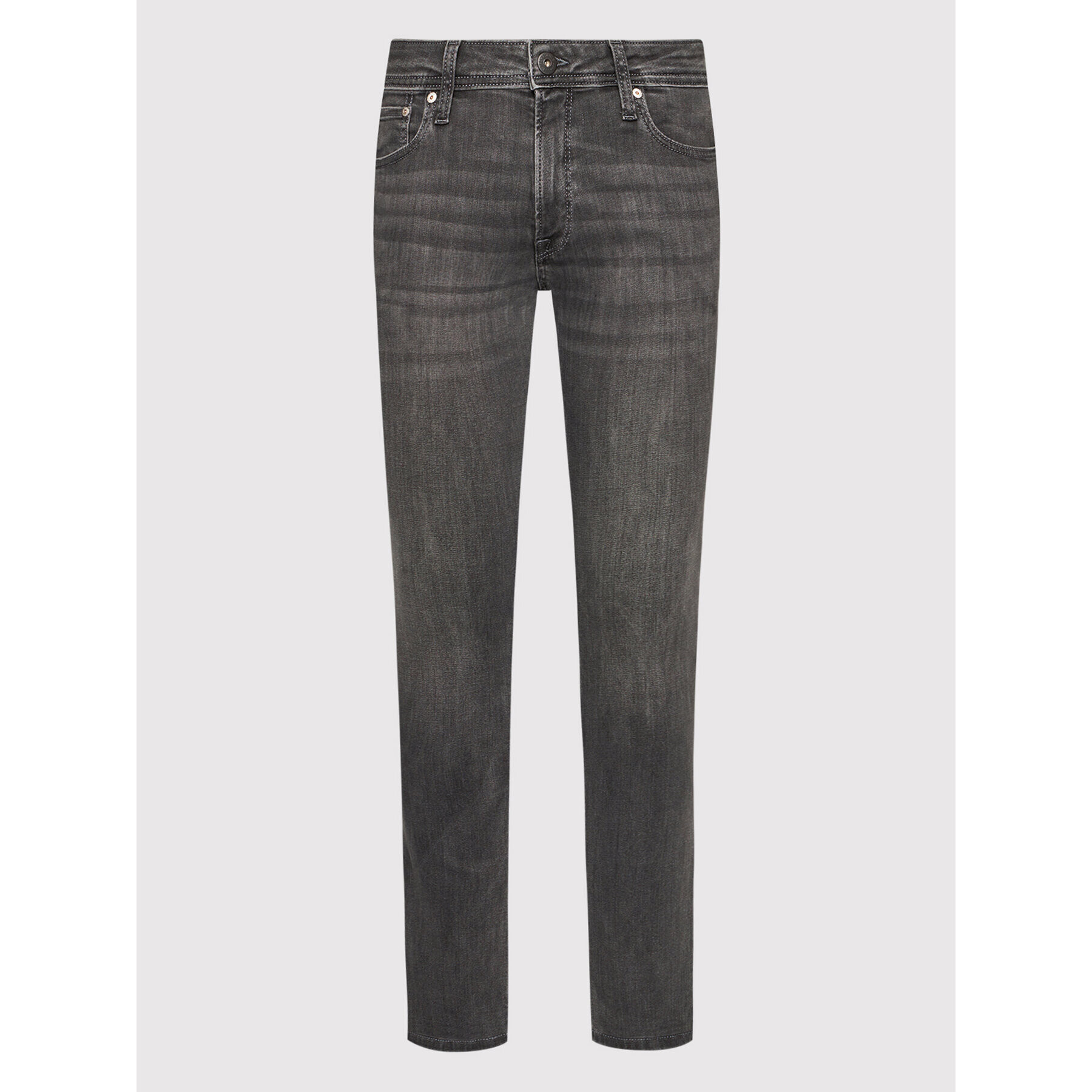 Jack&Jones Blugi Liam Original 12109954 Gri Skinny Fit - Pled.ro