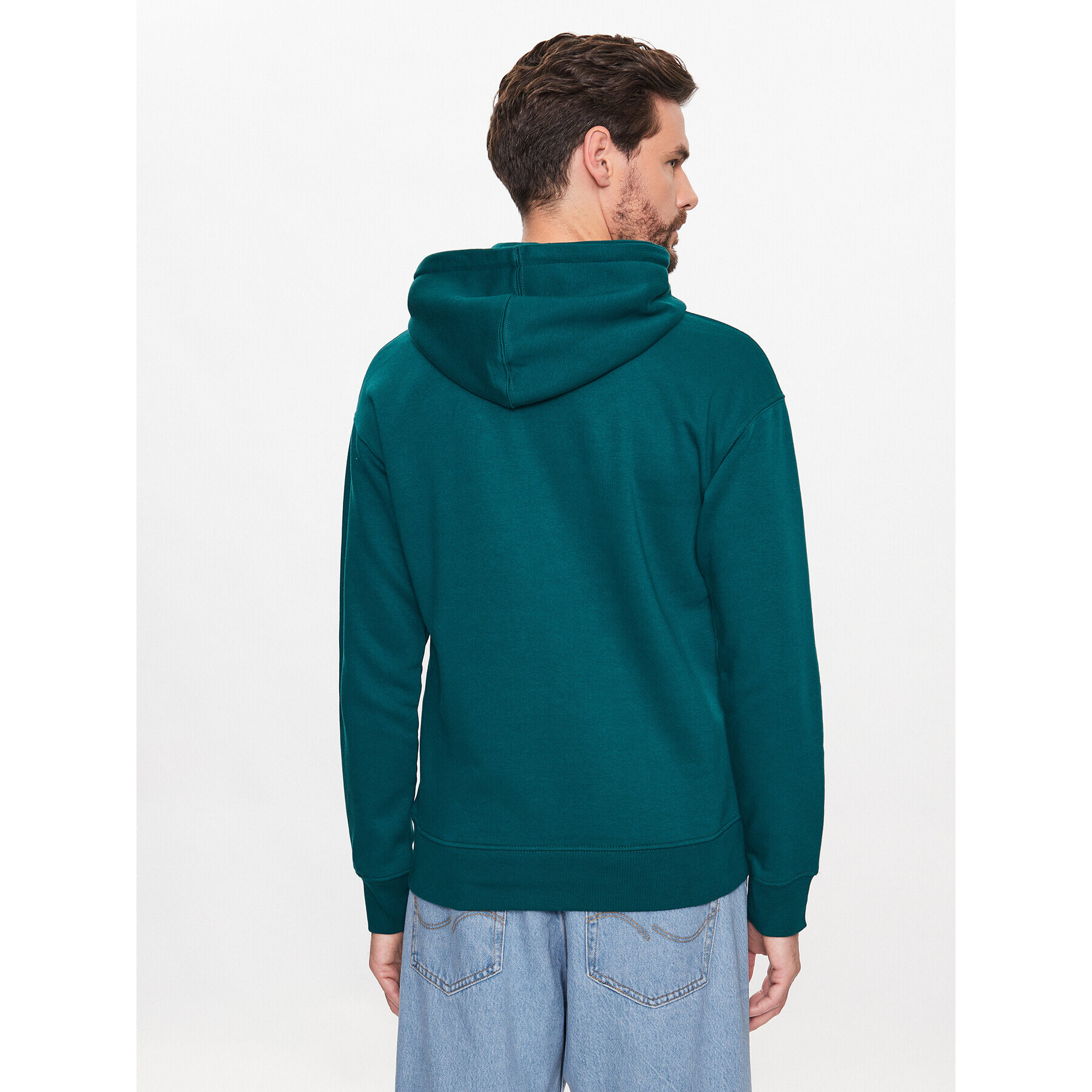 Jack&Jones Bluză Star 12208157 Verde Relaxed Fit - Pled.ro